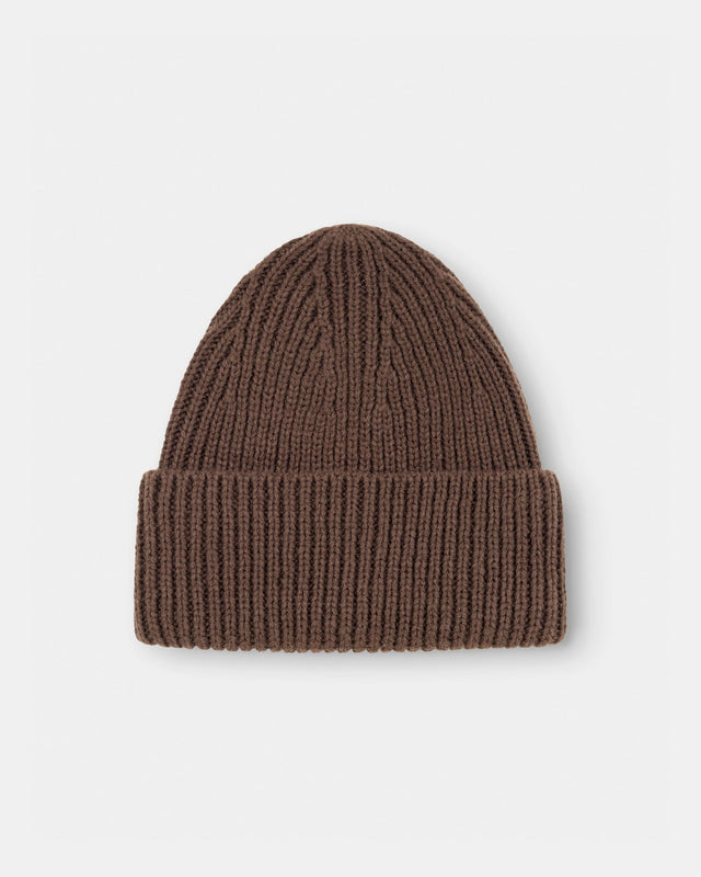 Beanie brown | Skagen - clothing.dk