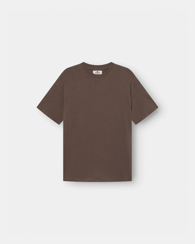 Blank T-shirt Brown | Skagen - clothing.dk