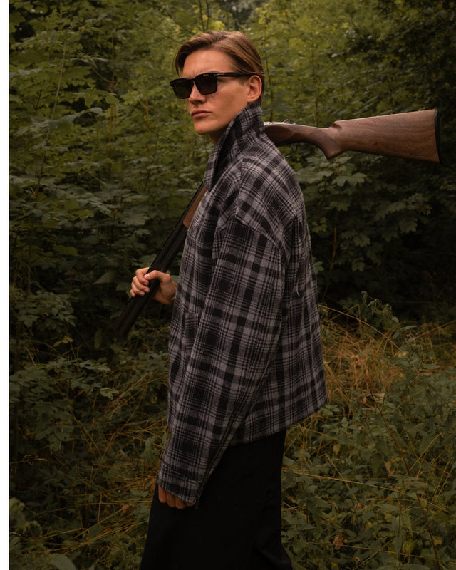 Flannel Jacket Grey