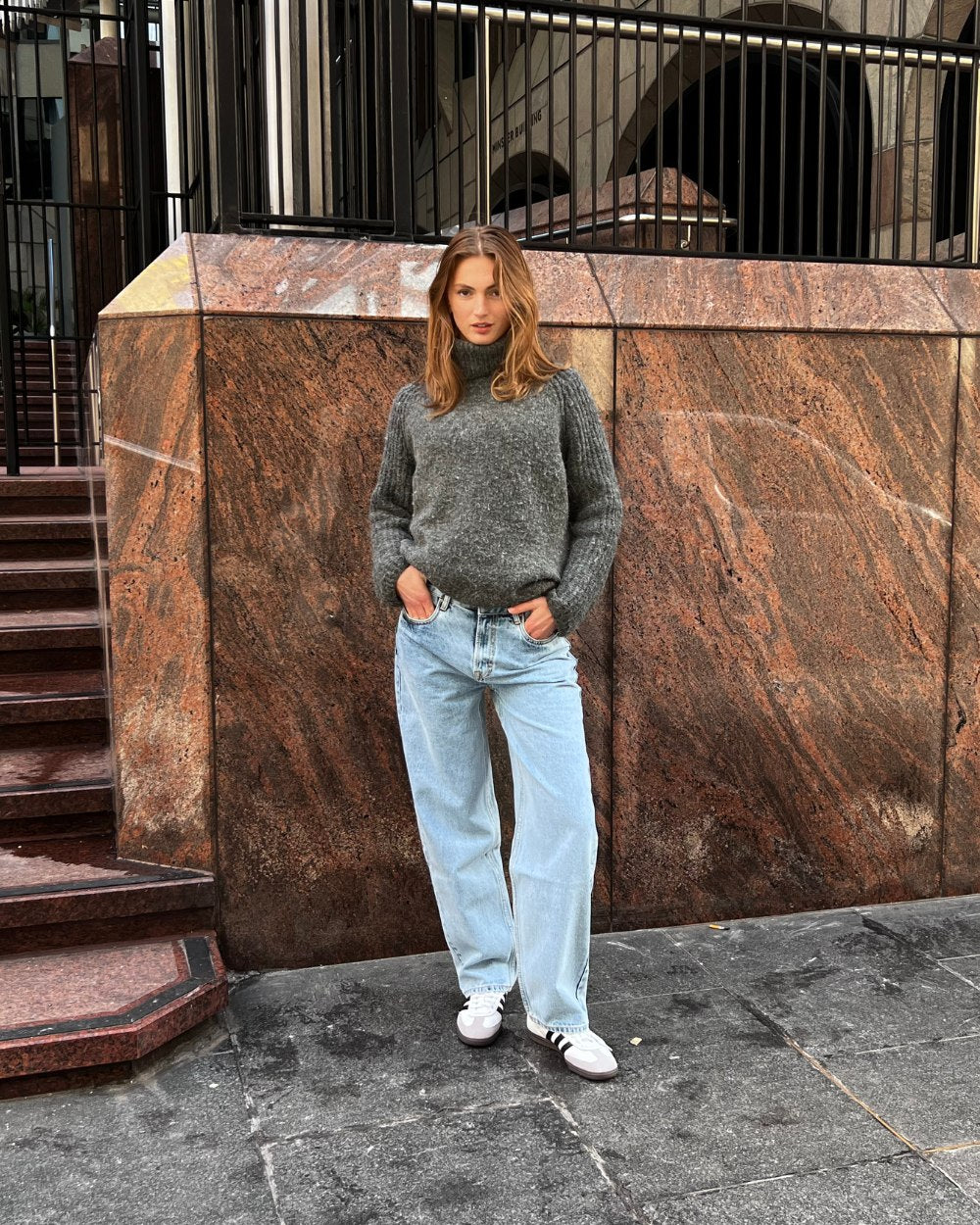 Denim jeans light blue