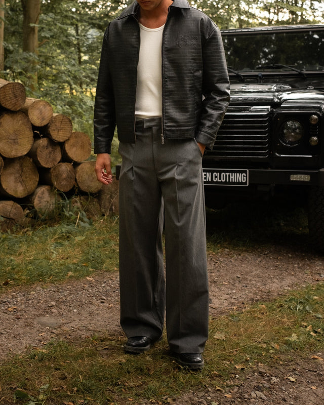 Kostymbyxor Grå