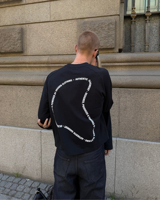Raglan Longsleeve T-shirt Black