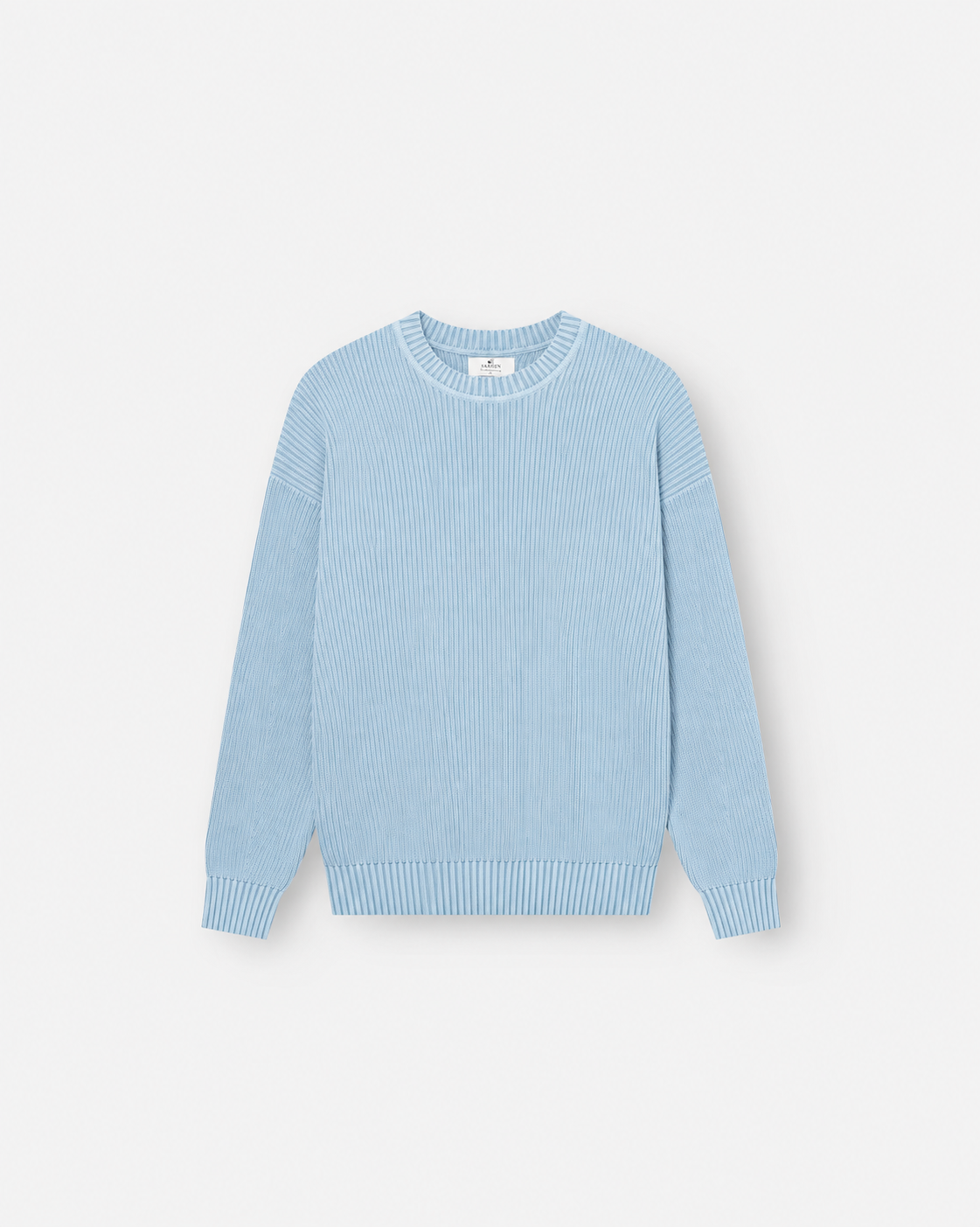 Knit Sweater Washed Blue