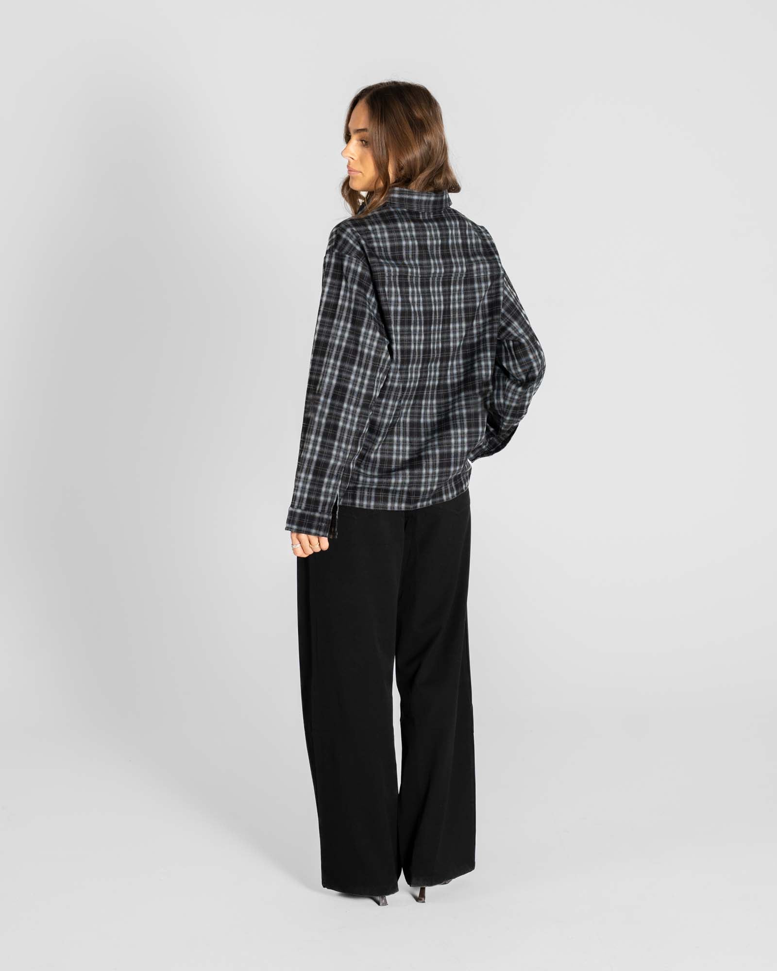 Ternet Flannel Shirt grey