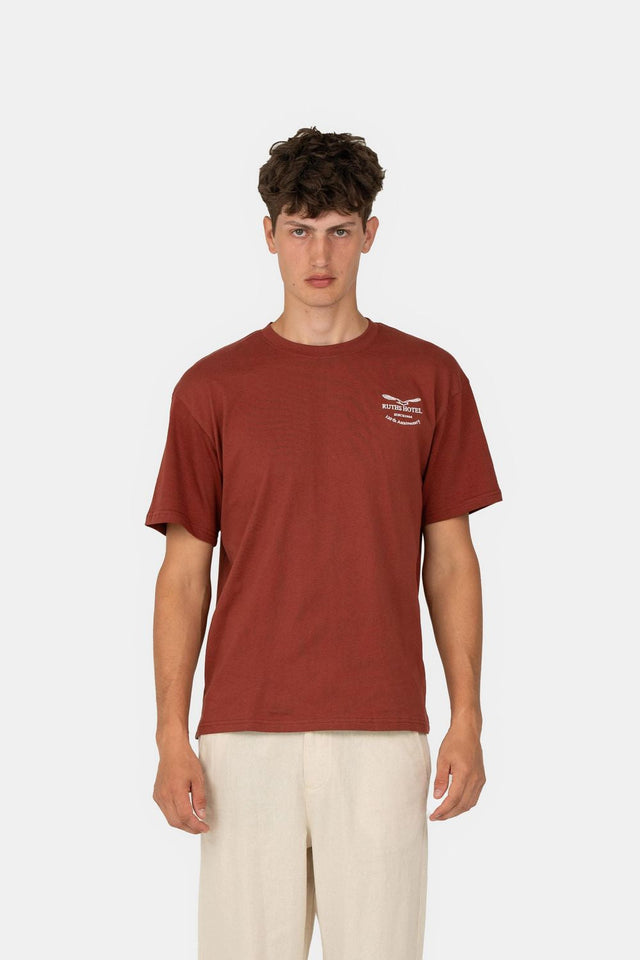 T-Shirt Burgundy / Ruths 120 years