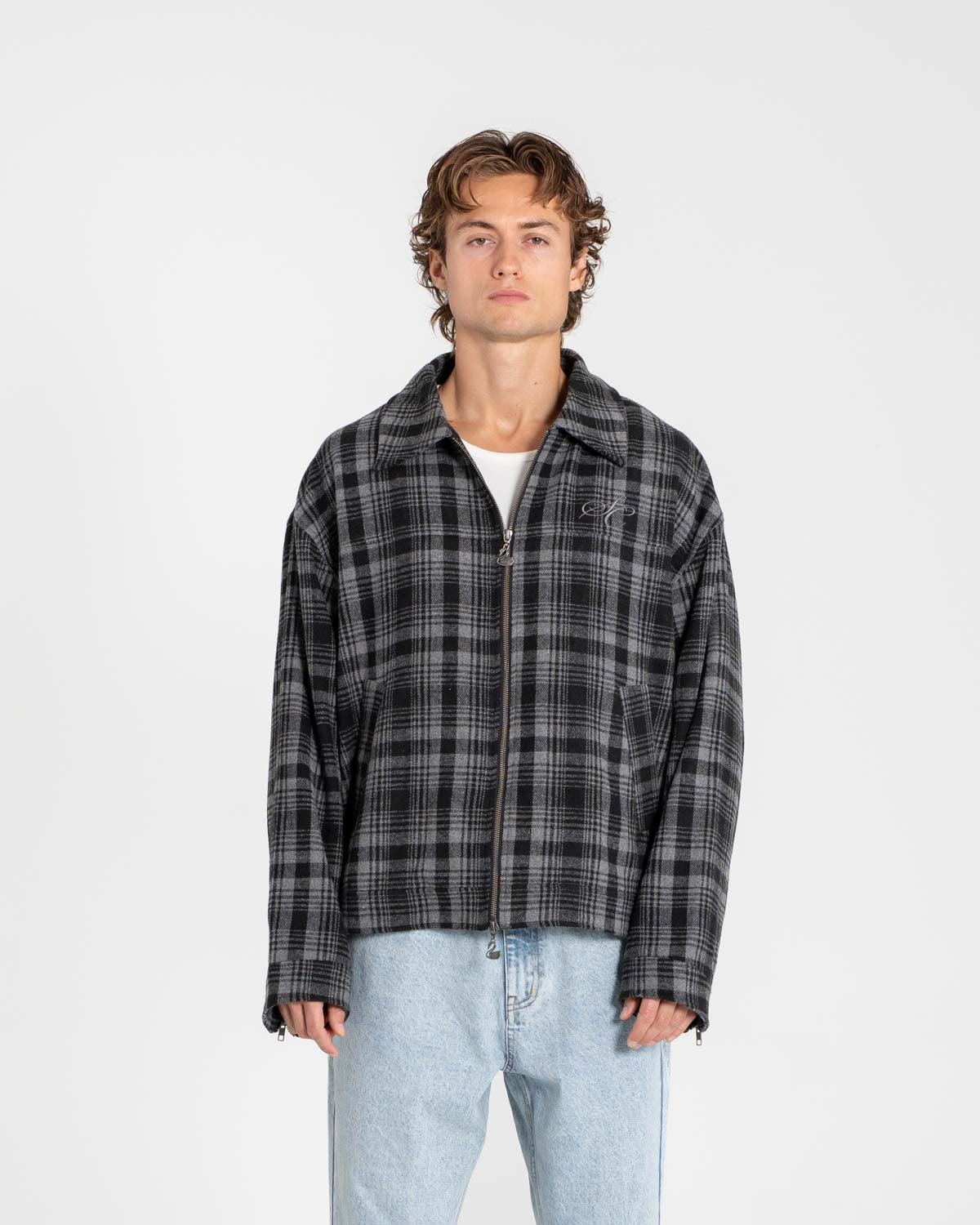 Flannel Jacket Gray