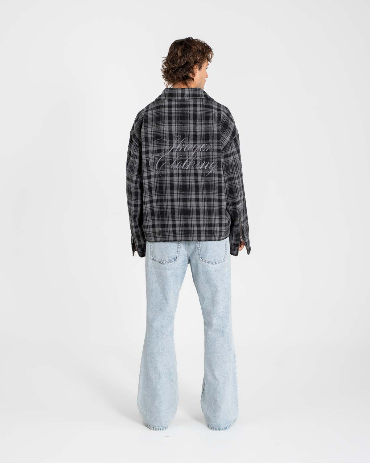Flannel Jacket Gray