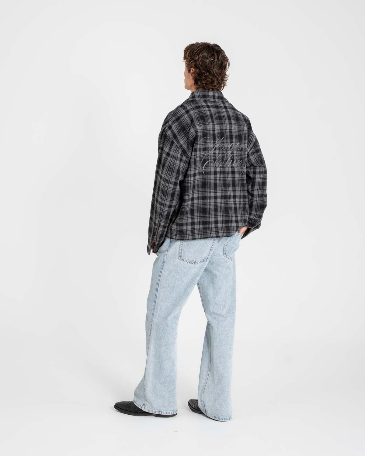 Flannel Jacket Gray