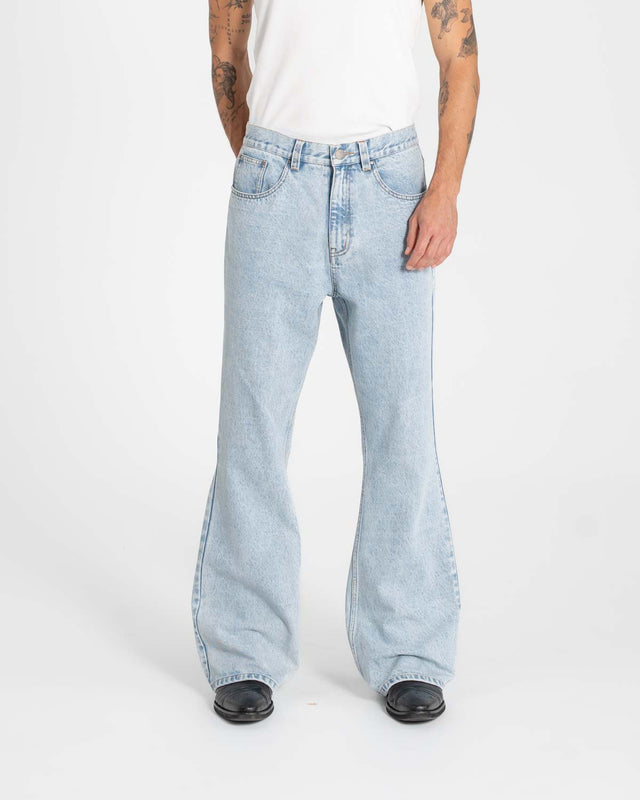 Bootcut jeans light blue