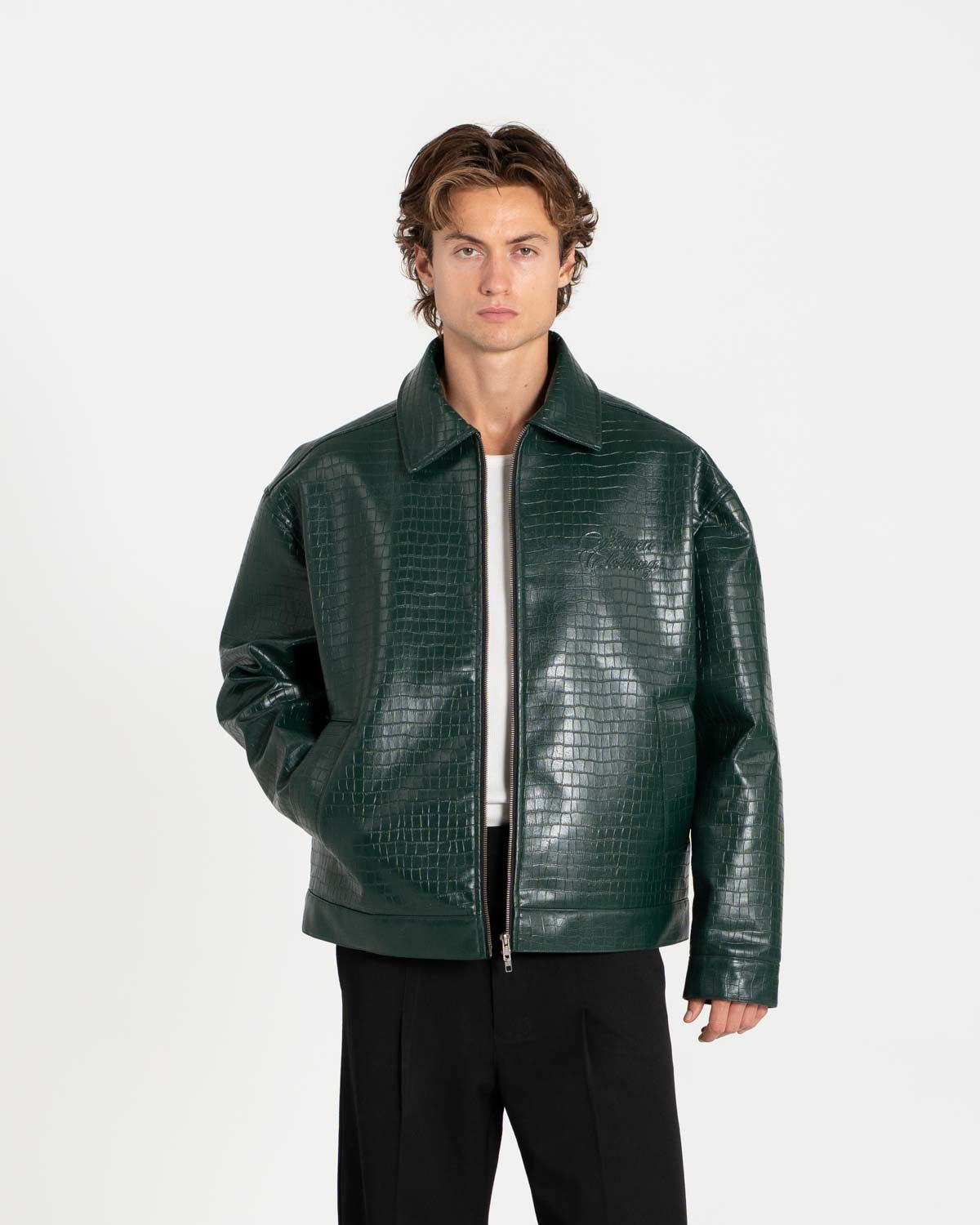 Croc Jacket Green
