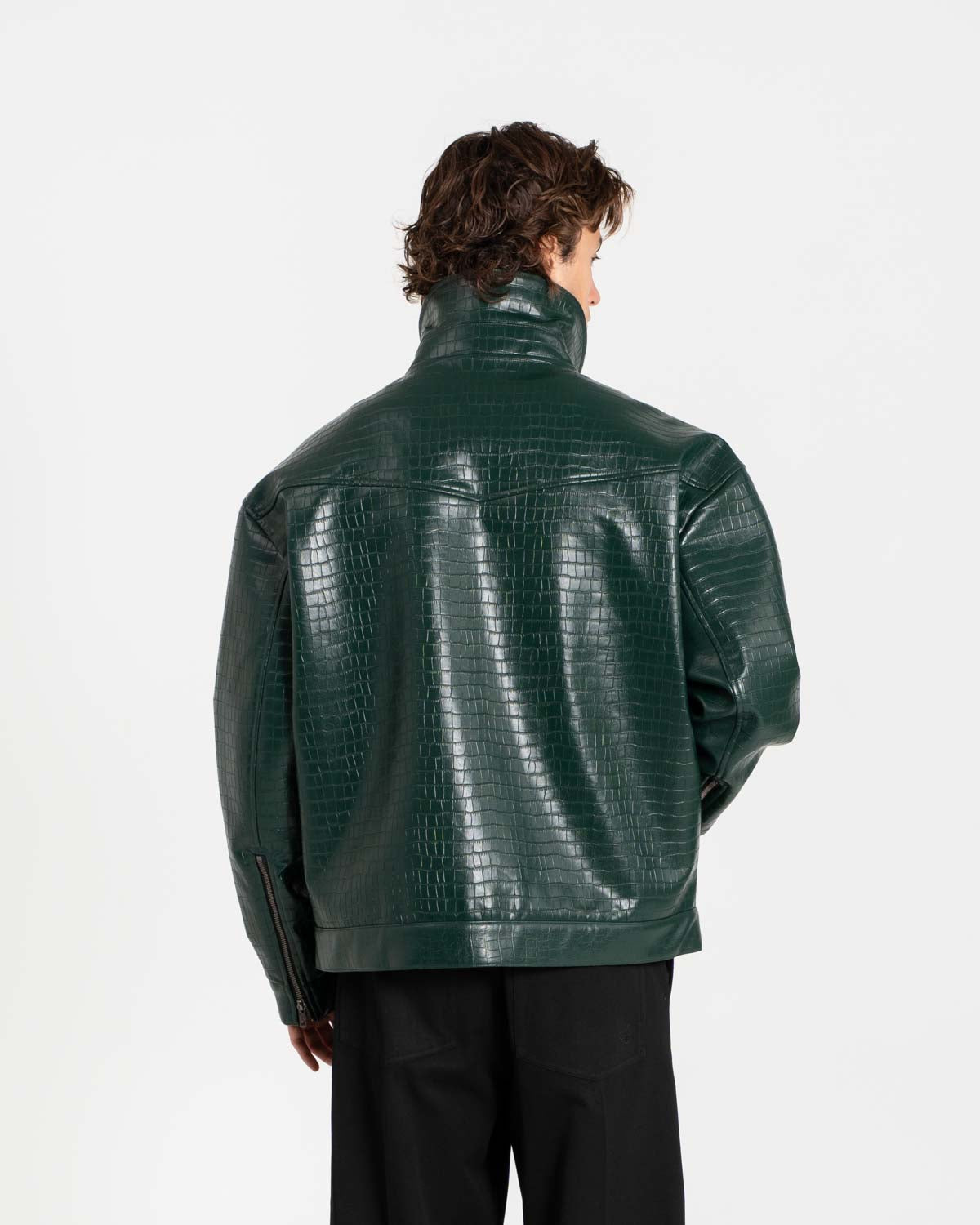 Croc Jacket Green