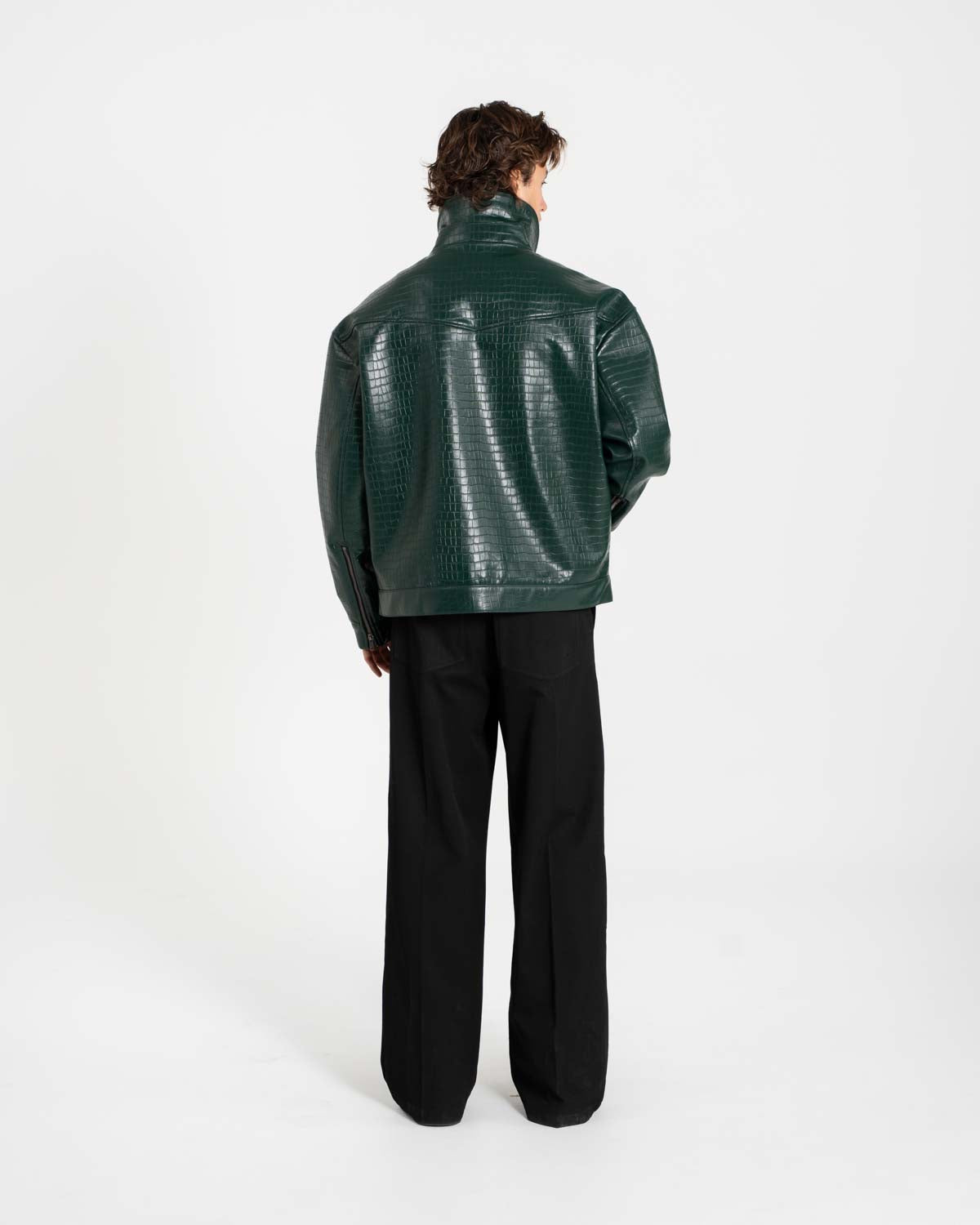 Croc Jacket Green