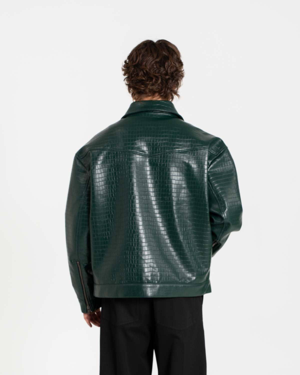 Croc Jacket Green