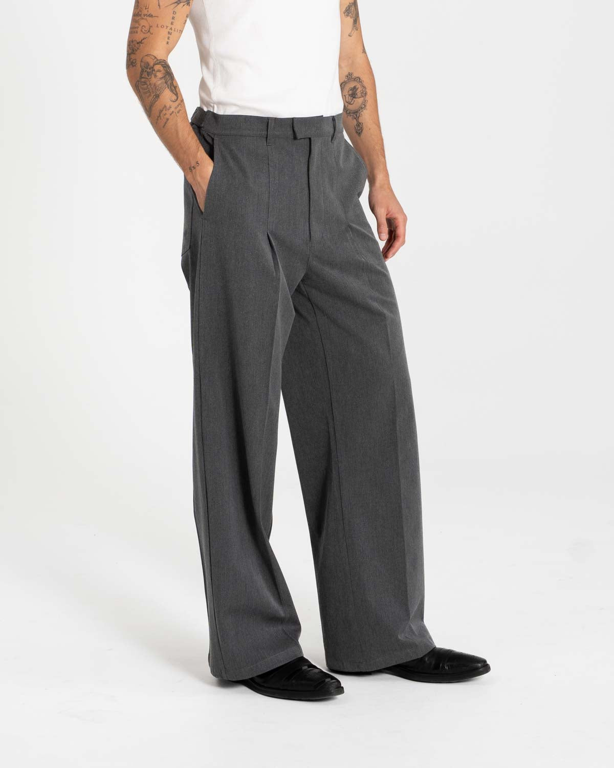 Baggy Suitpants Gray