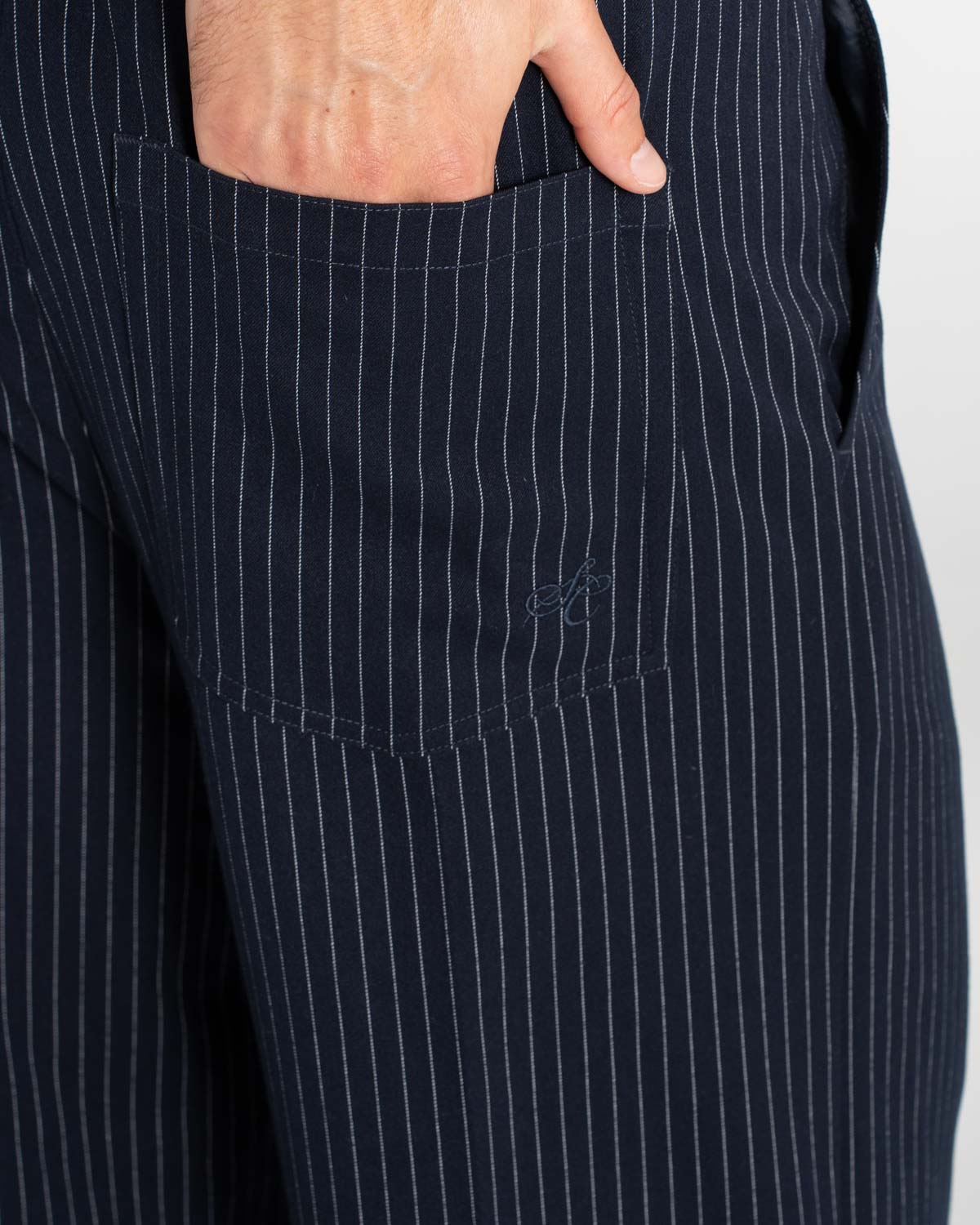 Baggy Suitpants Pinstriped