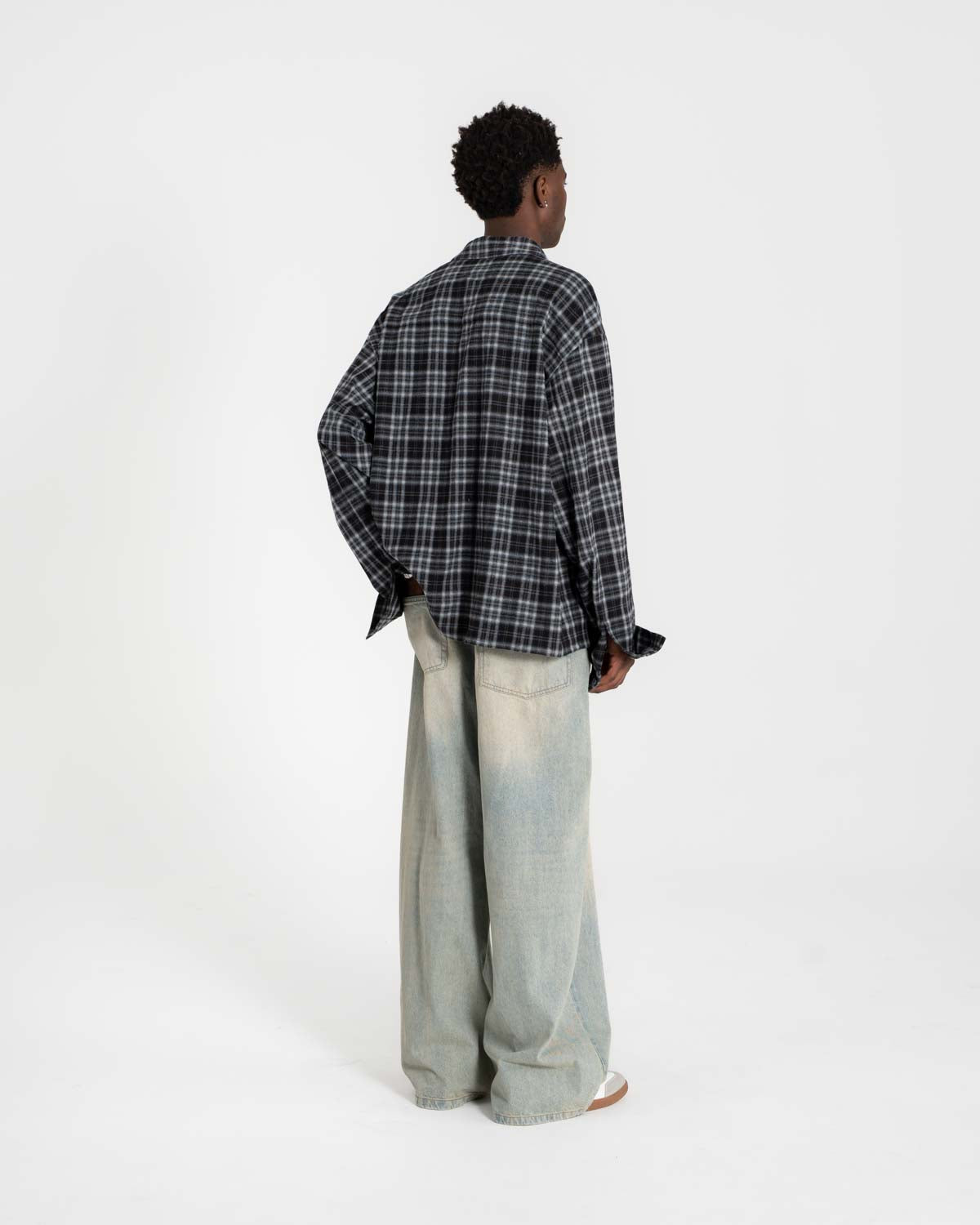 Ternet Flannel Shirt grey