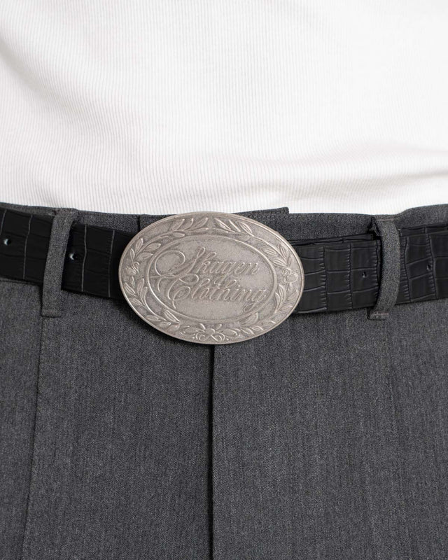 Croc Belt Black