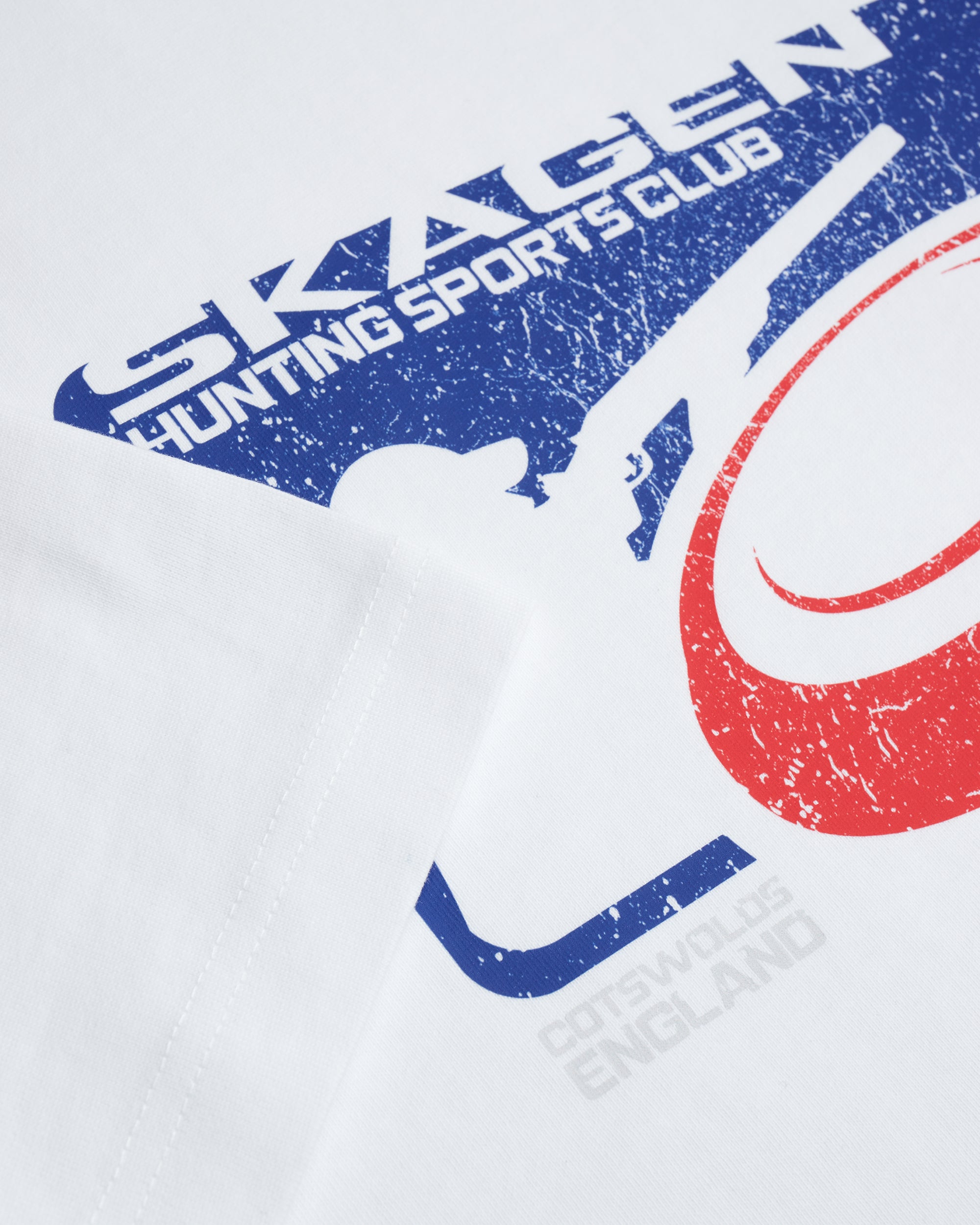 Graphic T-Shirt 'Sports Hunter' White