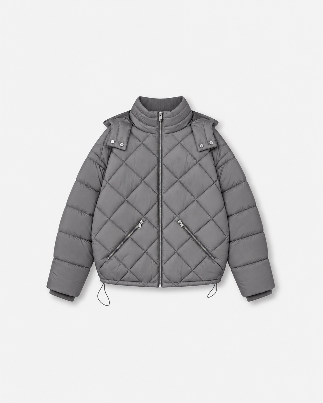 PUFFER JACKET GREY