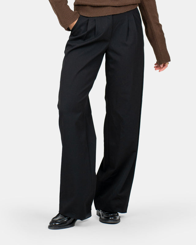 Loose Fit suit pants Black