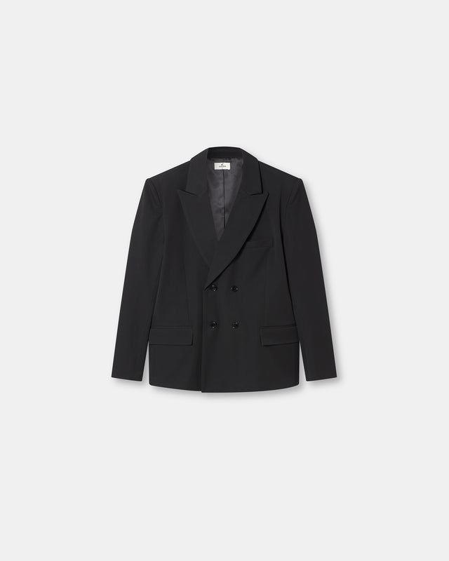 Double Breasted Blazer Black
