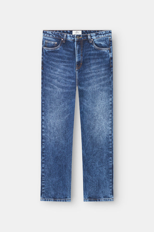 Denim jeans mellanblå