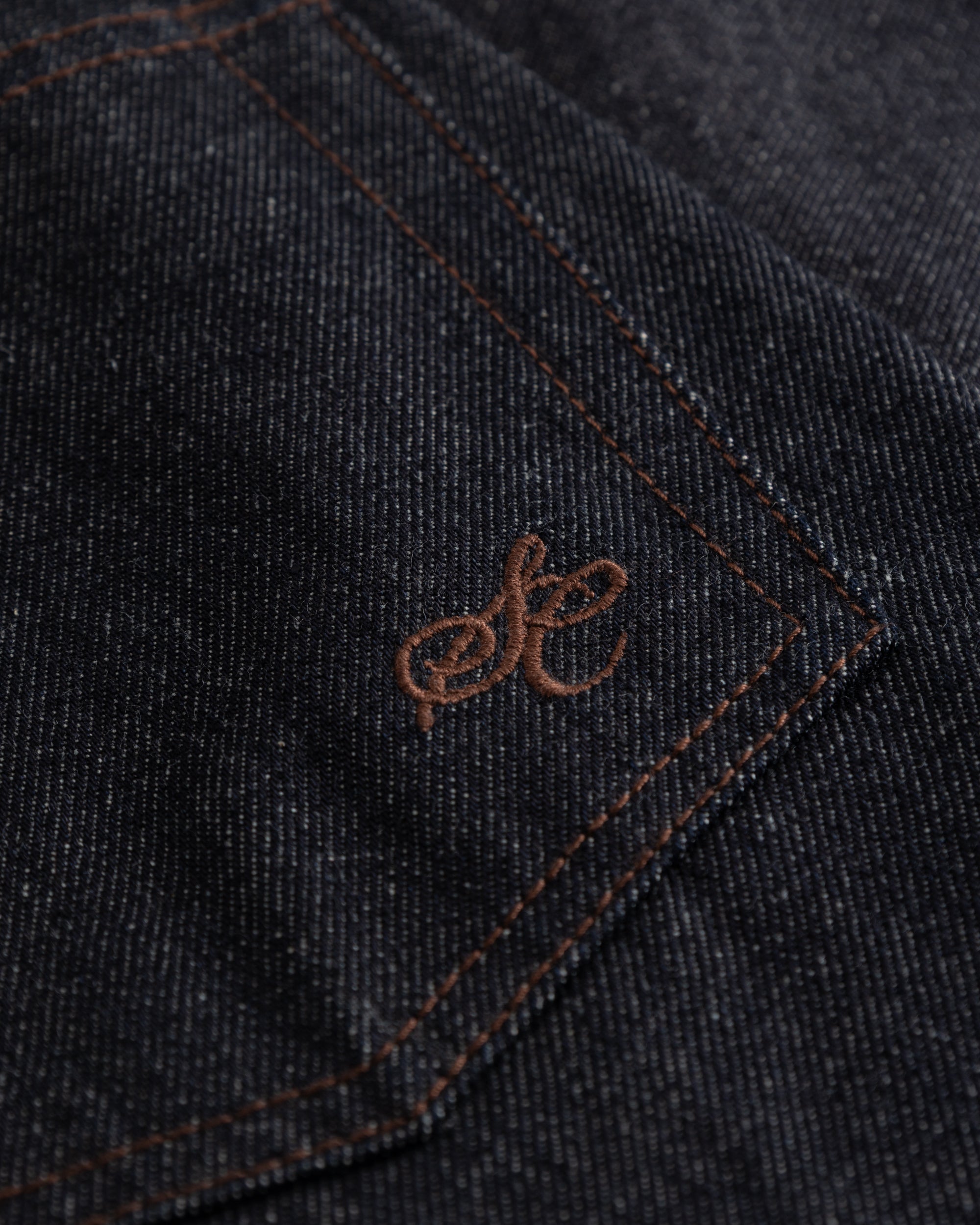 Baggy denim jeans Selvedge