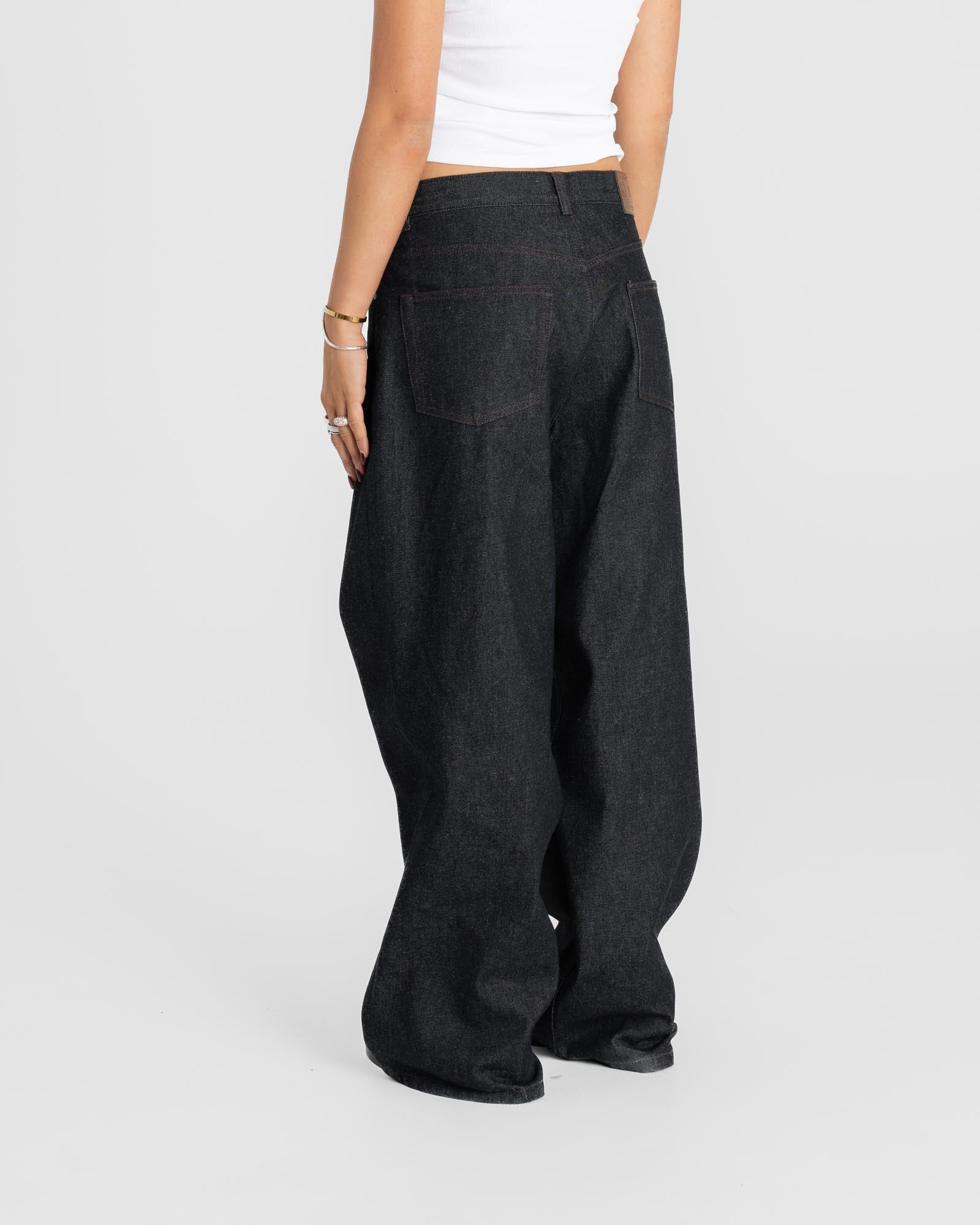 Baggy denim jeans Selvedge