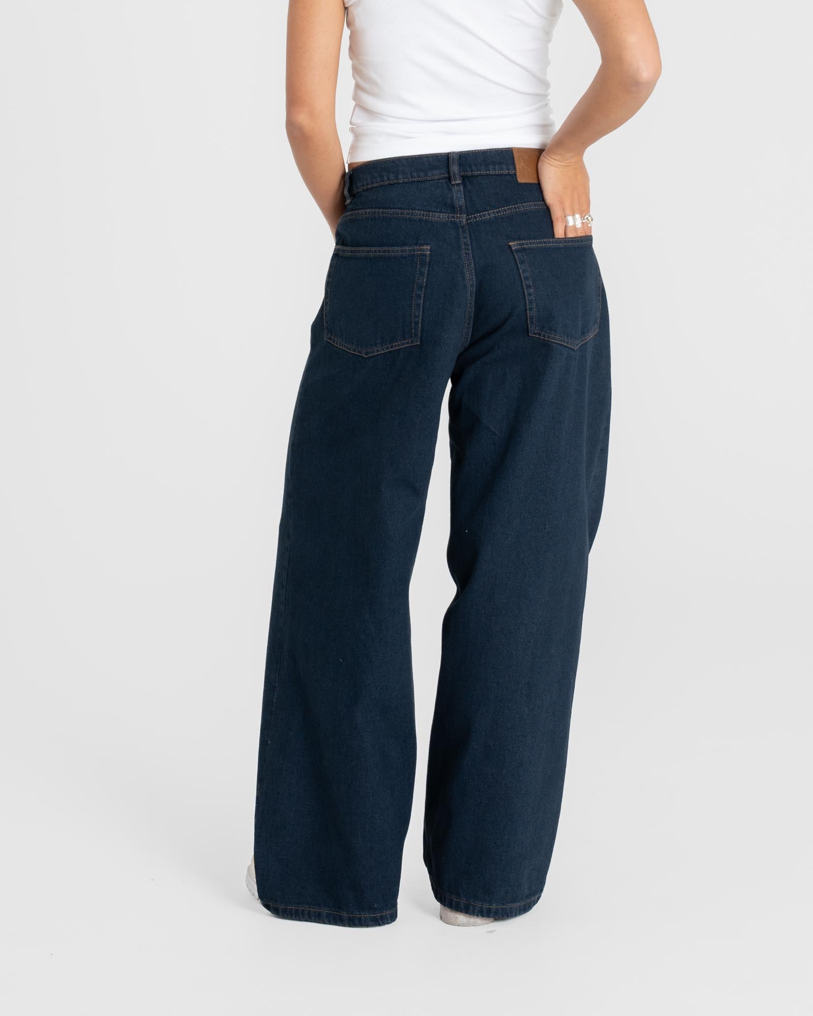 Extra Baggy Denim Jeans Indigo