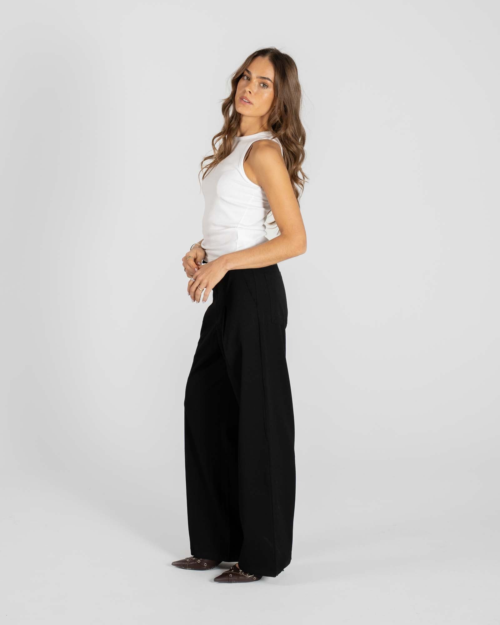 Baggy Suitpants Black