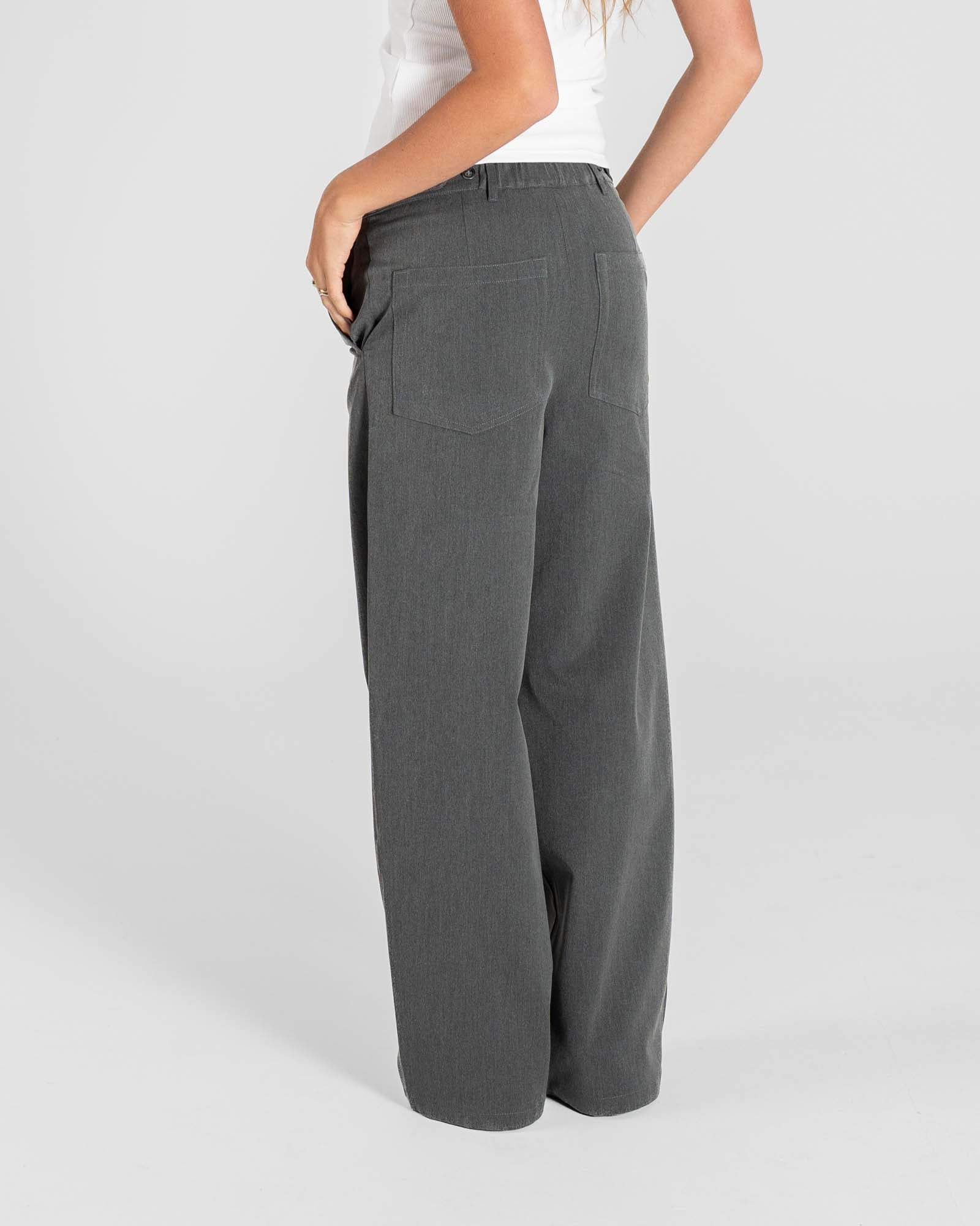 Baggy Suitpants Grey dame