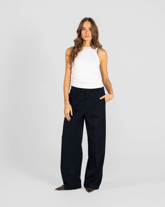Baggy Suitpants Navy