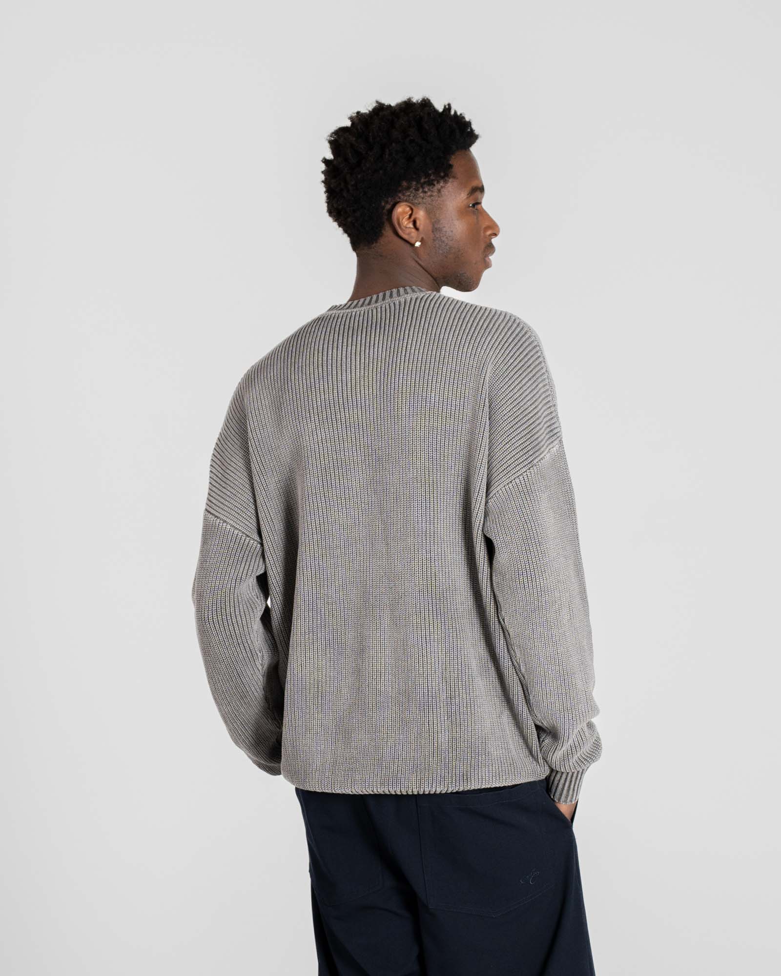 Washed Knit Gray