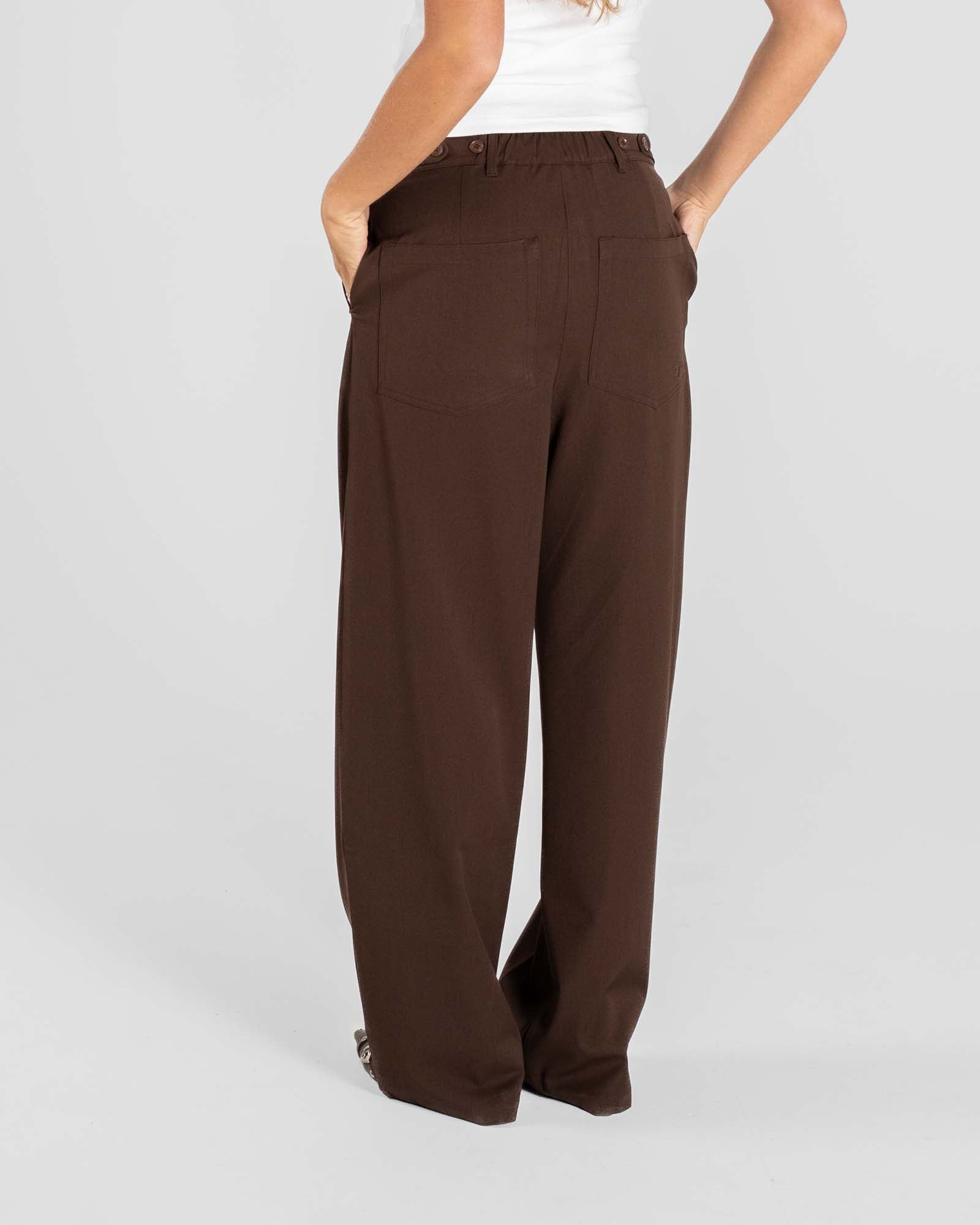 Baggy Suitpants Brown