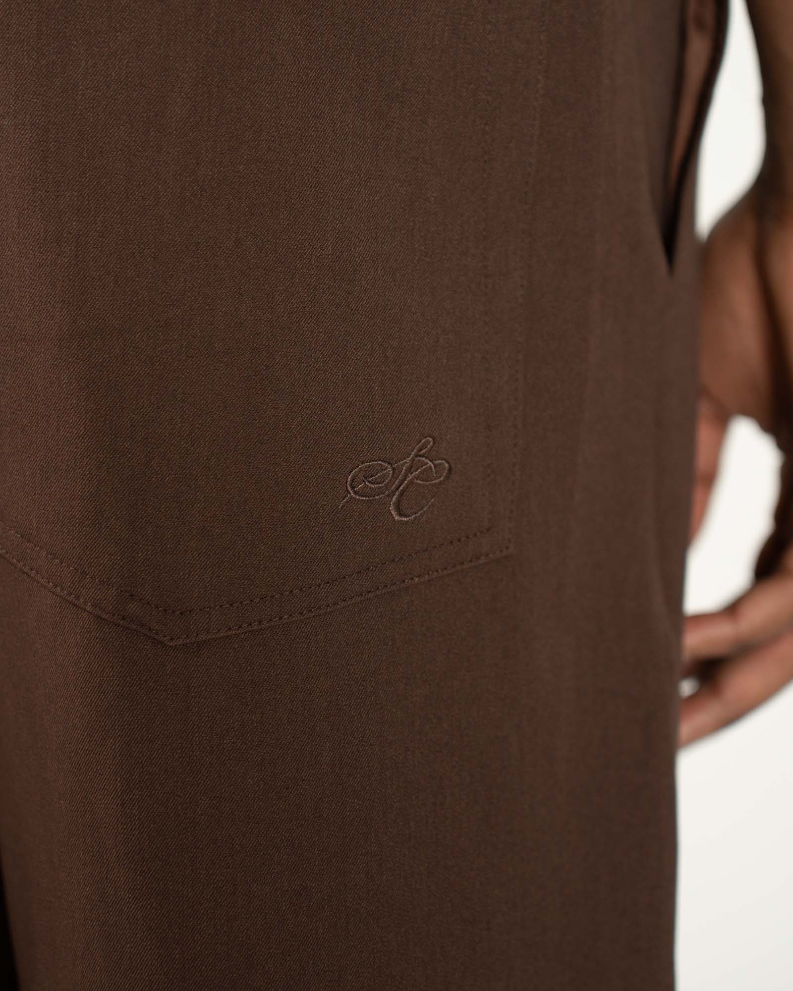 Baggy Suitpants Brown