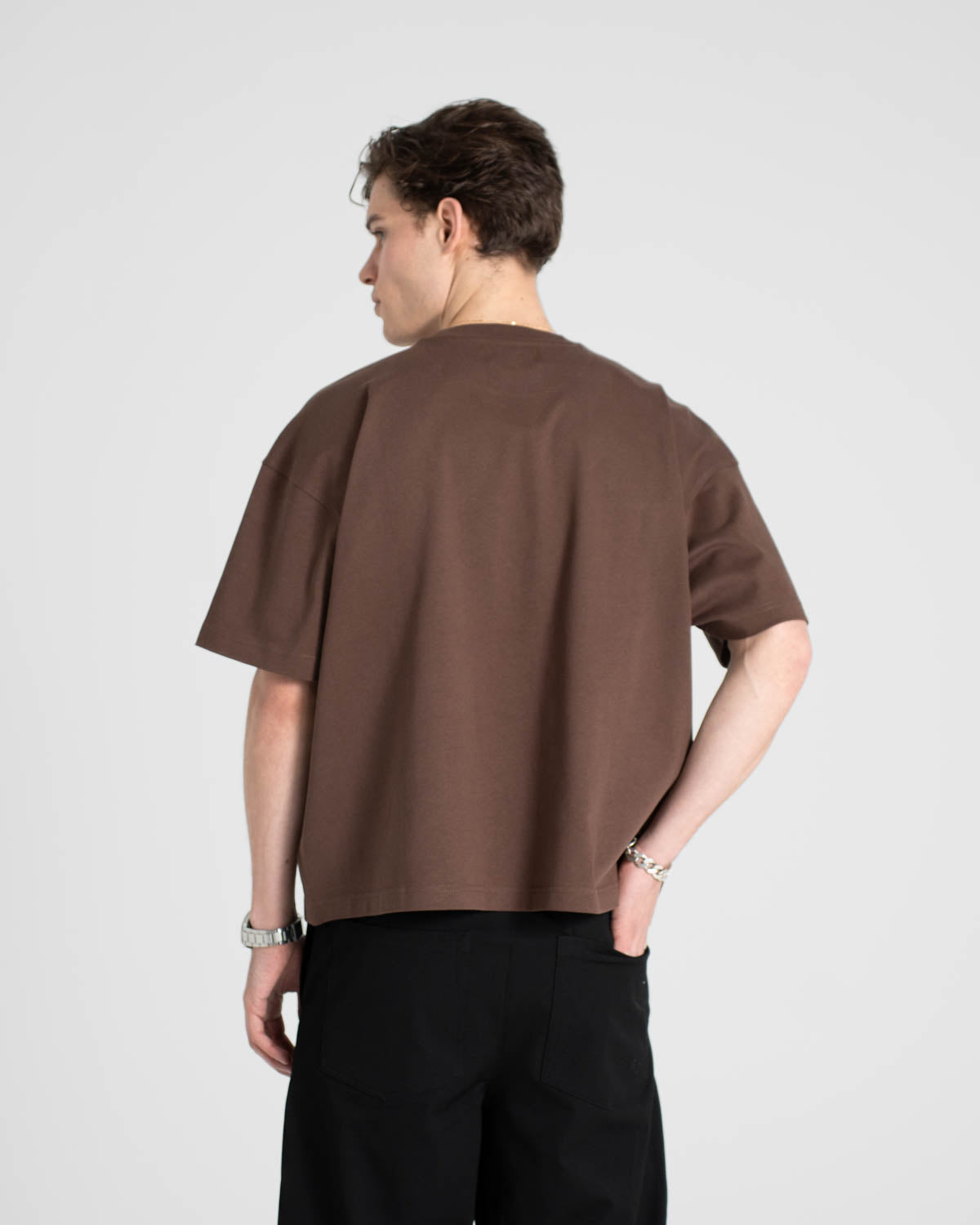 Blank T-Shirt Brown