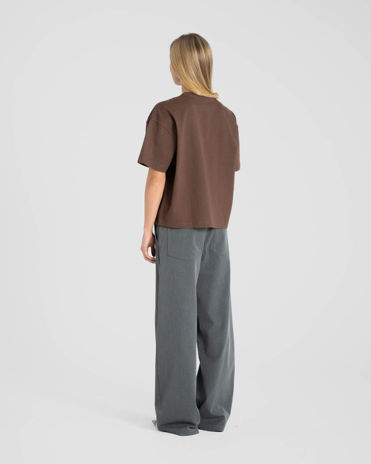 Blank T-Shirt Brown