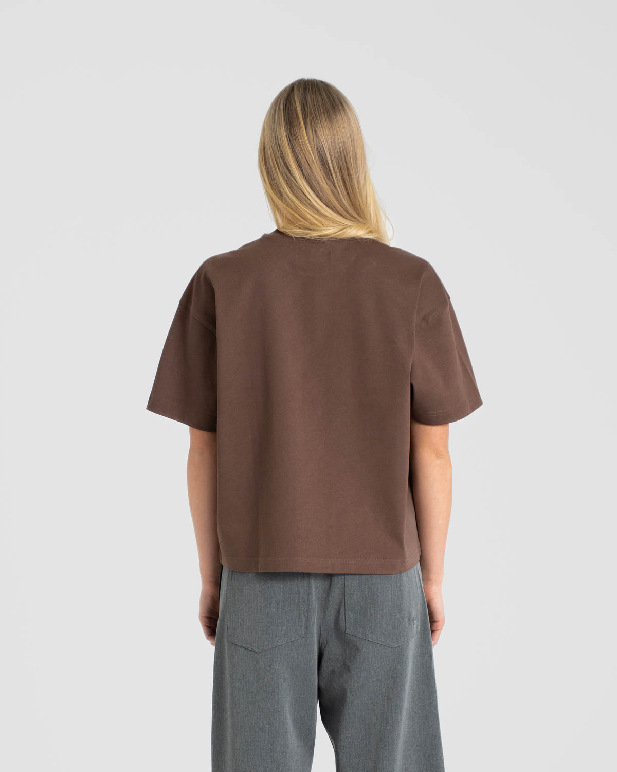 Blank T-Shirt Brown