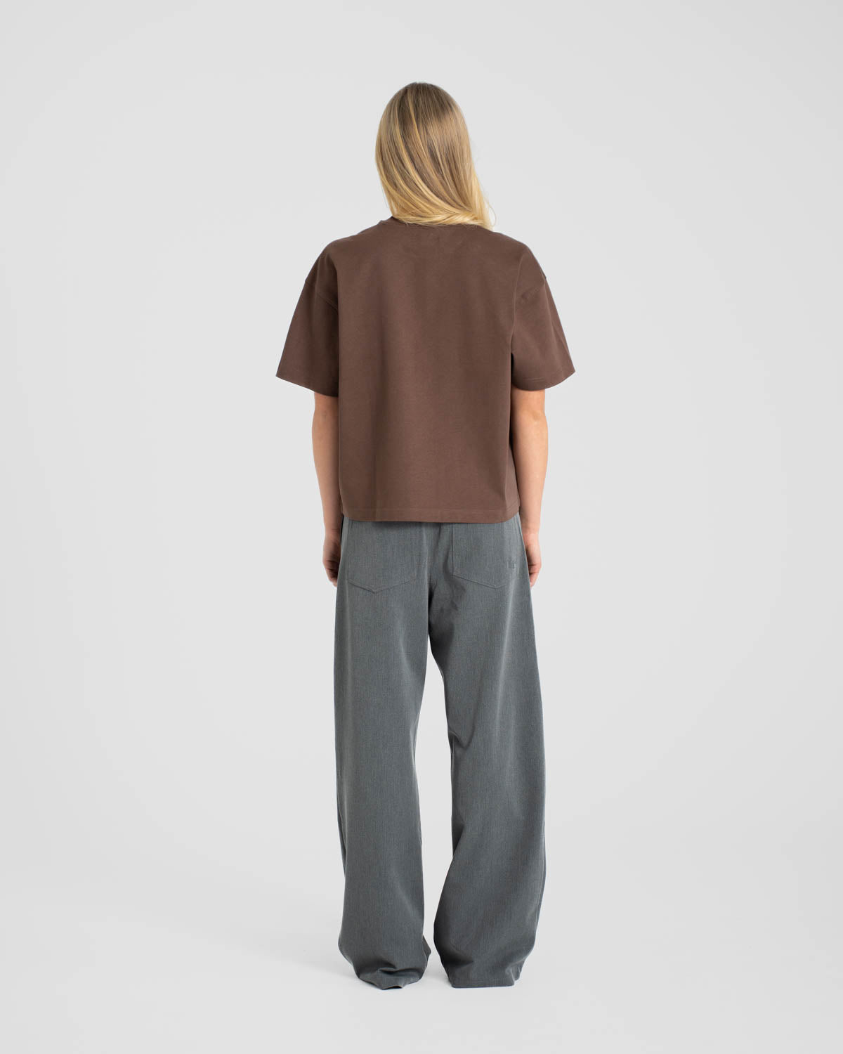 Blank T-Shirt Brown