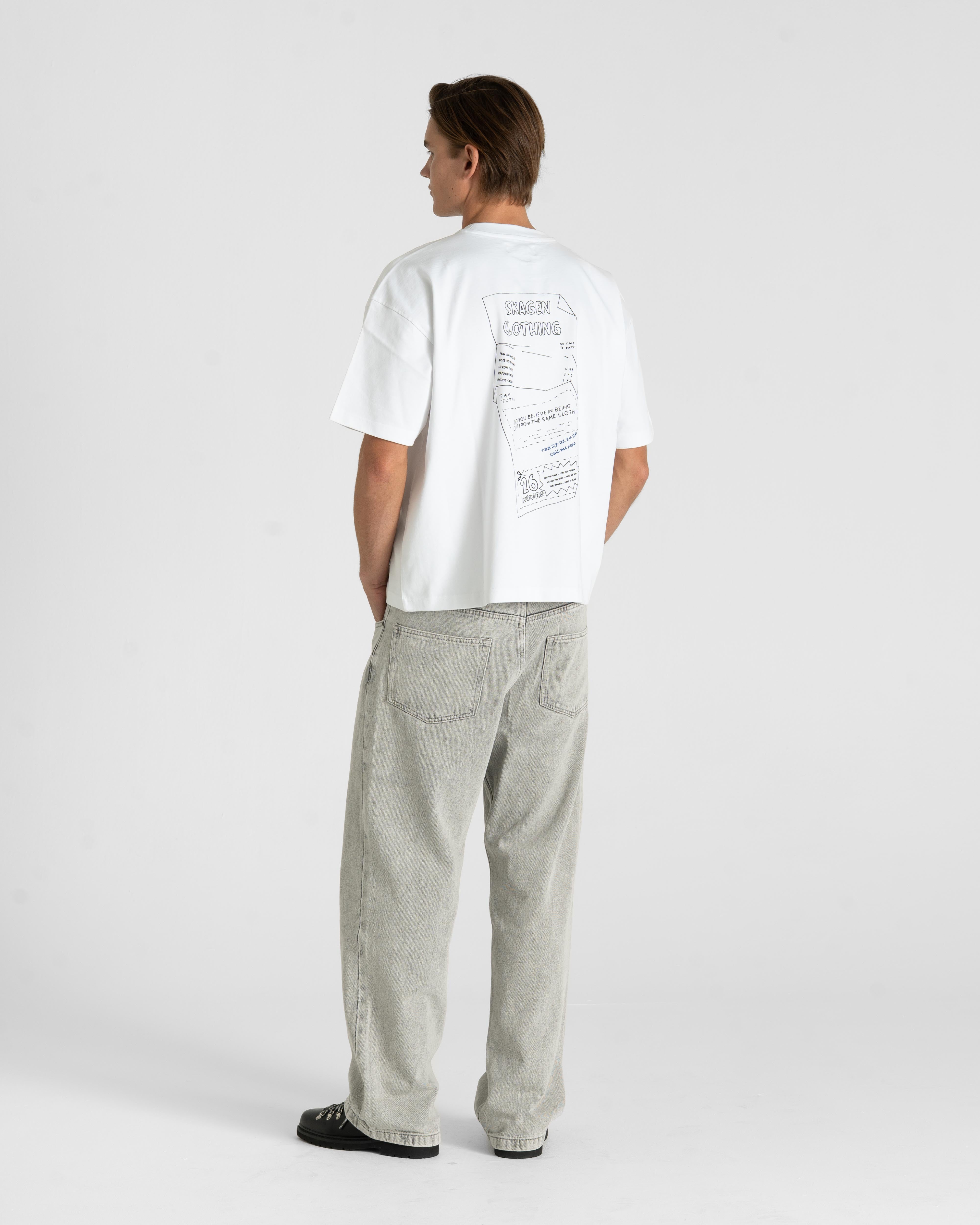Receipt T-shirt White