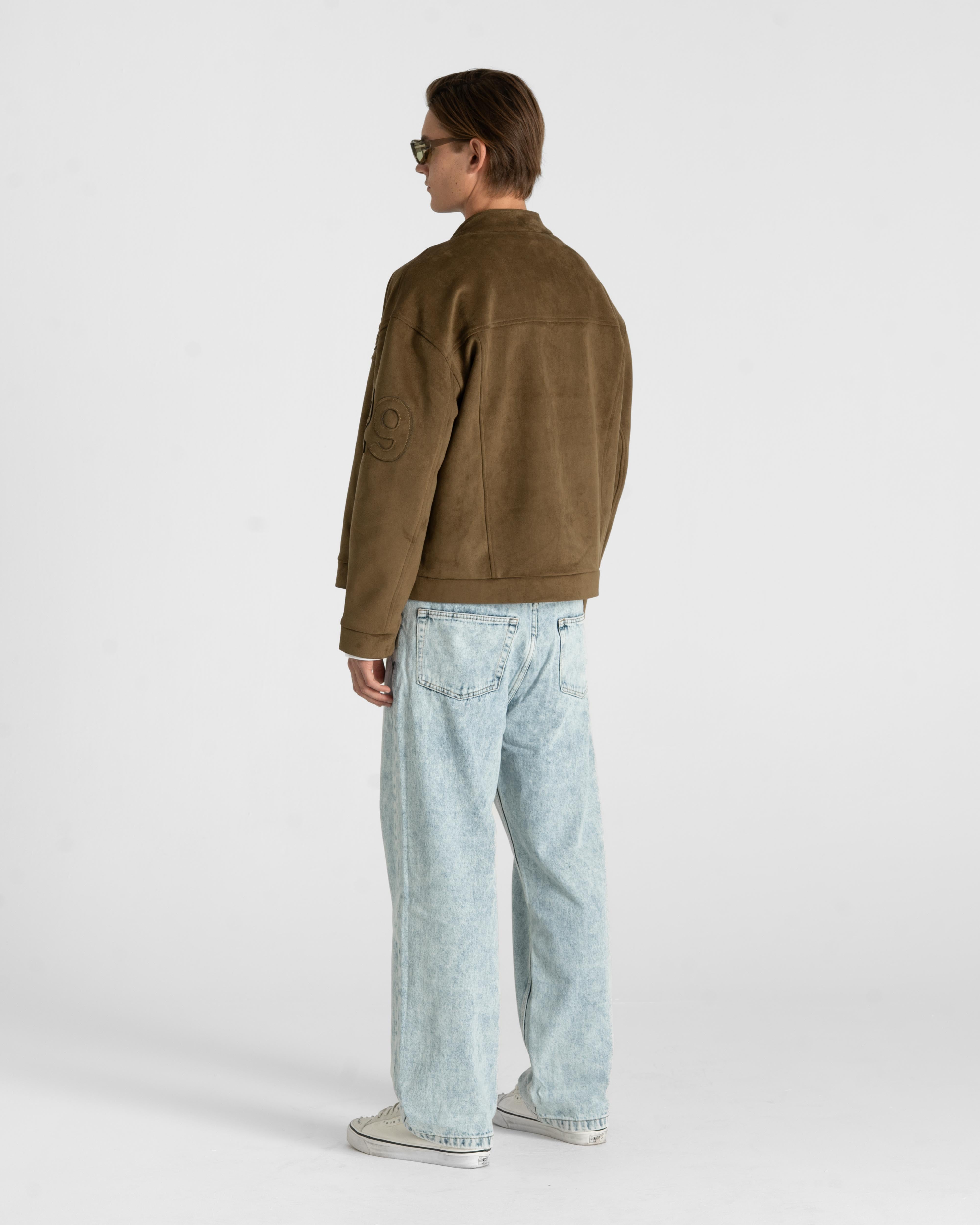 Baggy denim jeans light blue