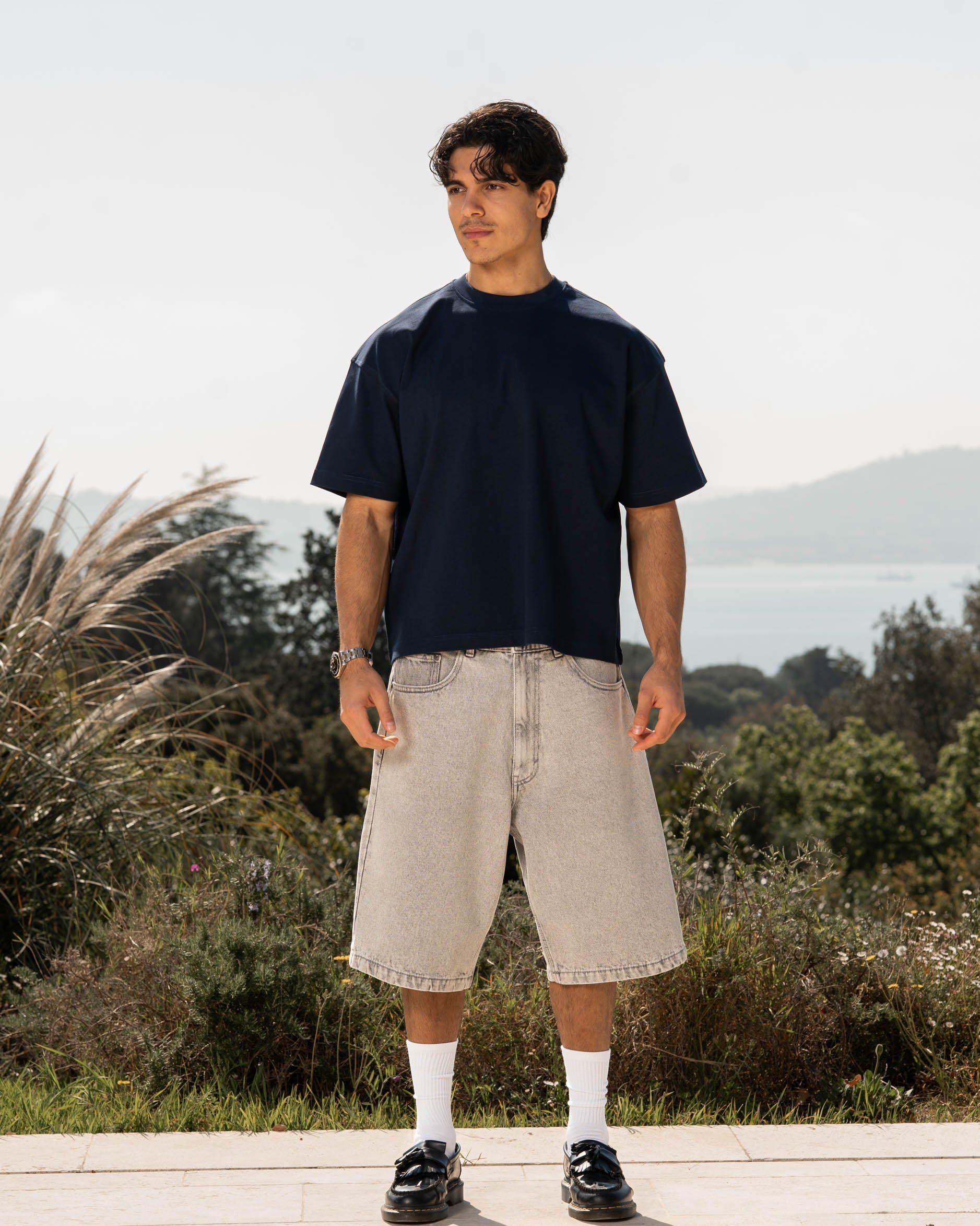 Blank T-shirt Navy