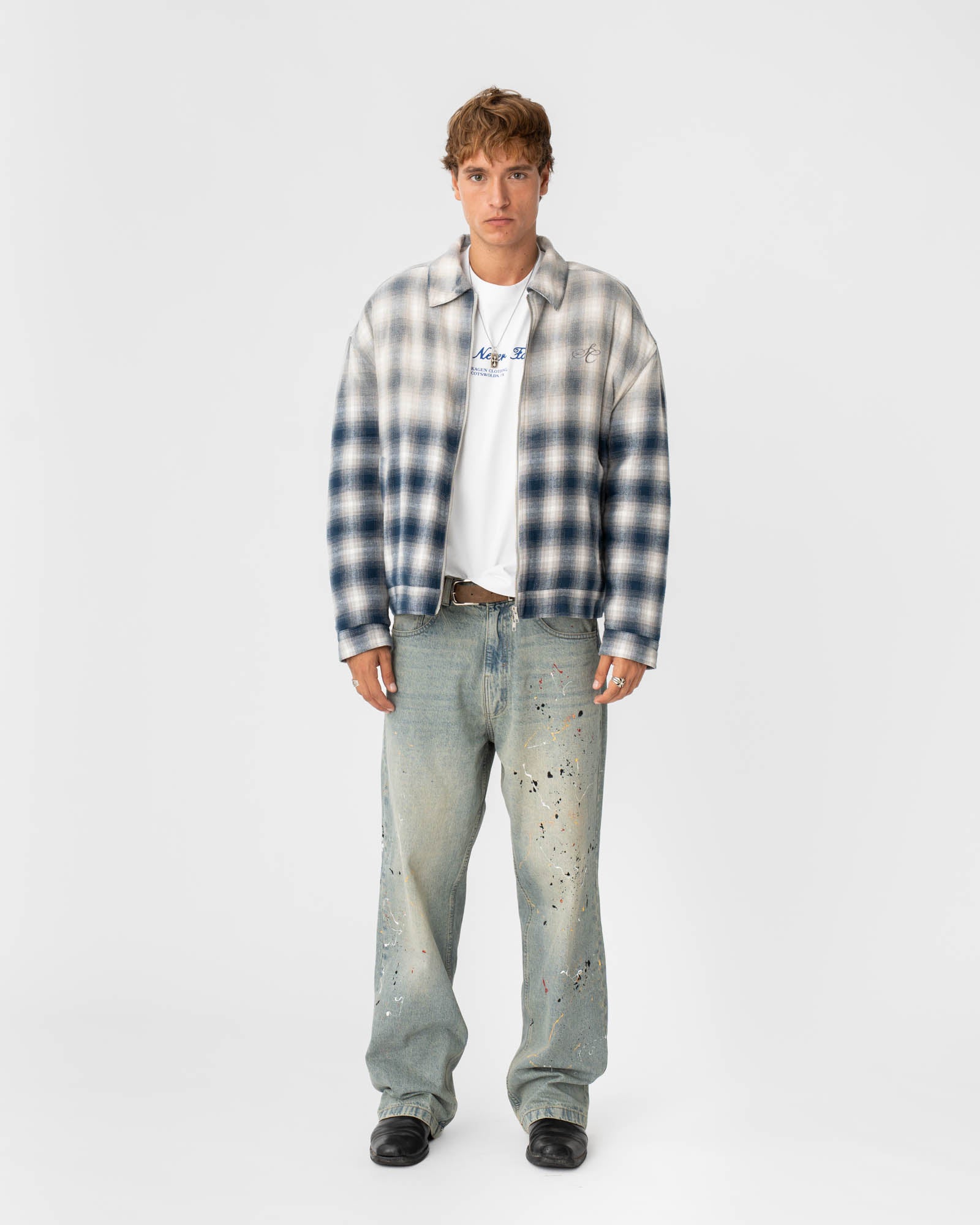 Sunfade Jacket Blue