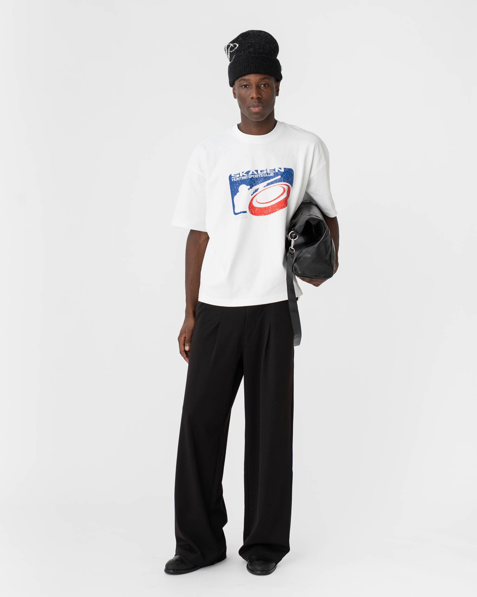 Graphic T-Shirt 'Sports Hunter' White