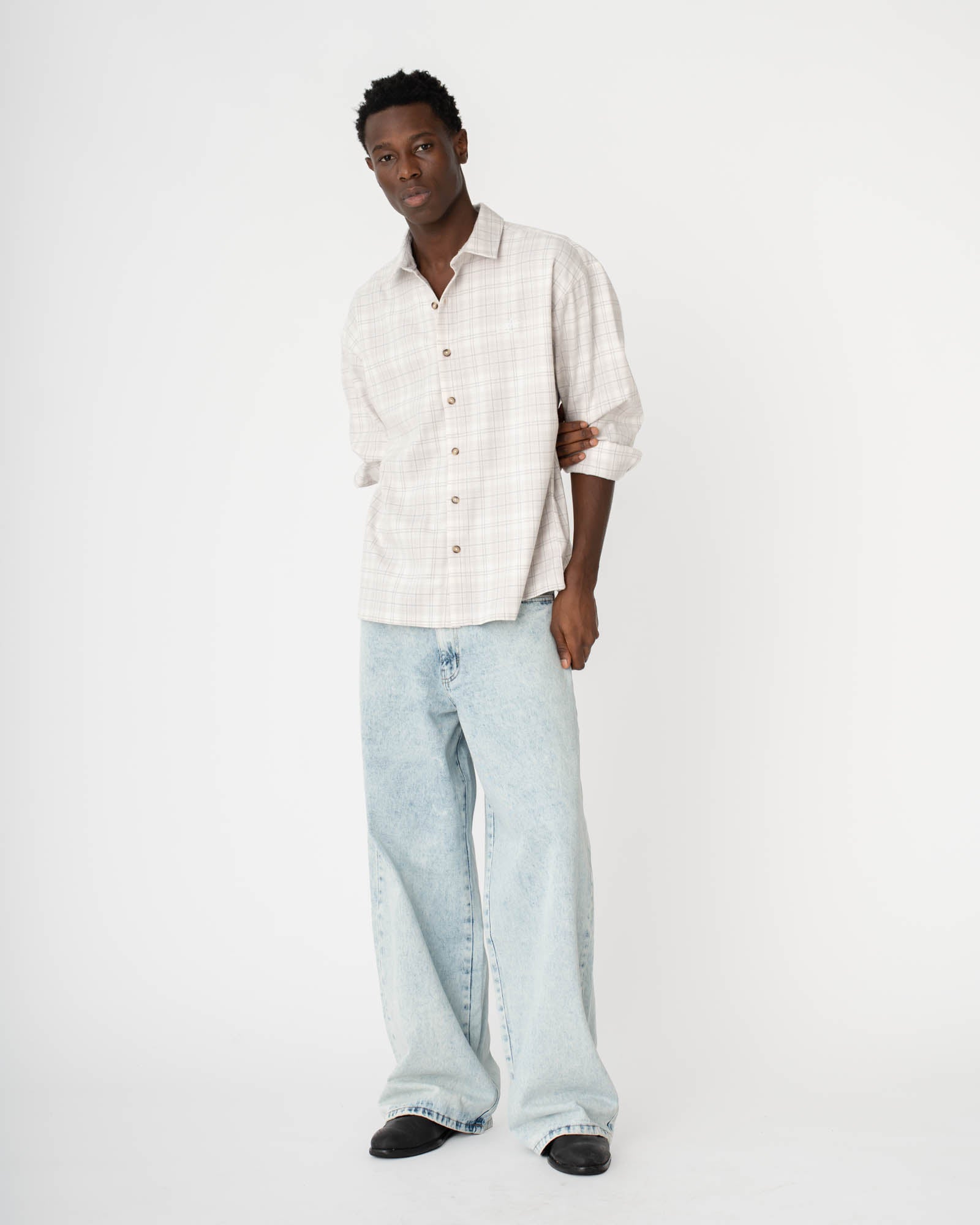 Extra baggy Denim Jeans Light blue