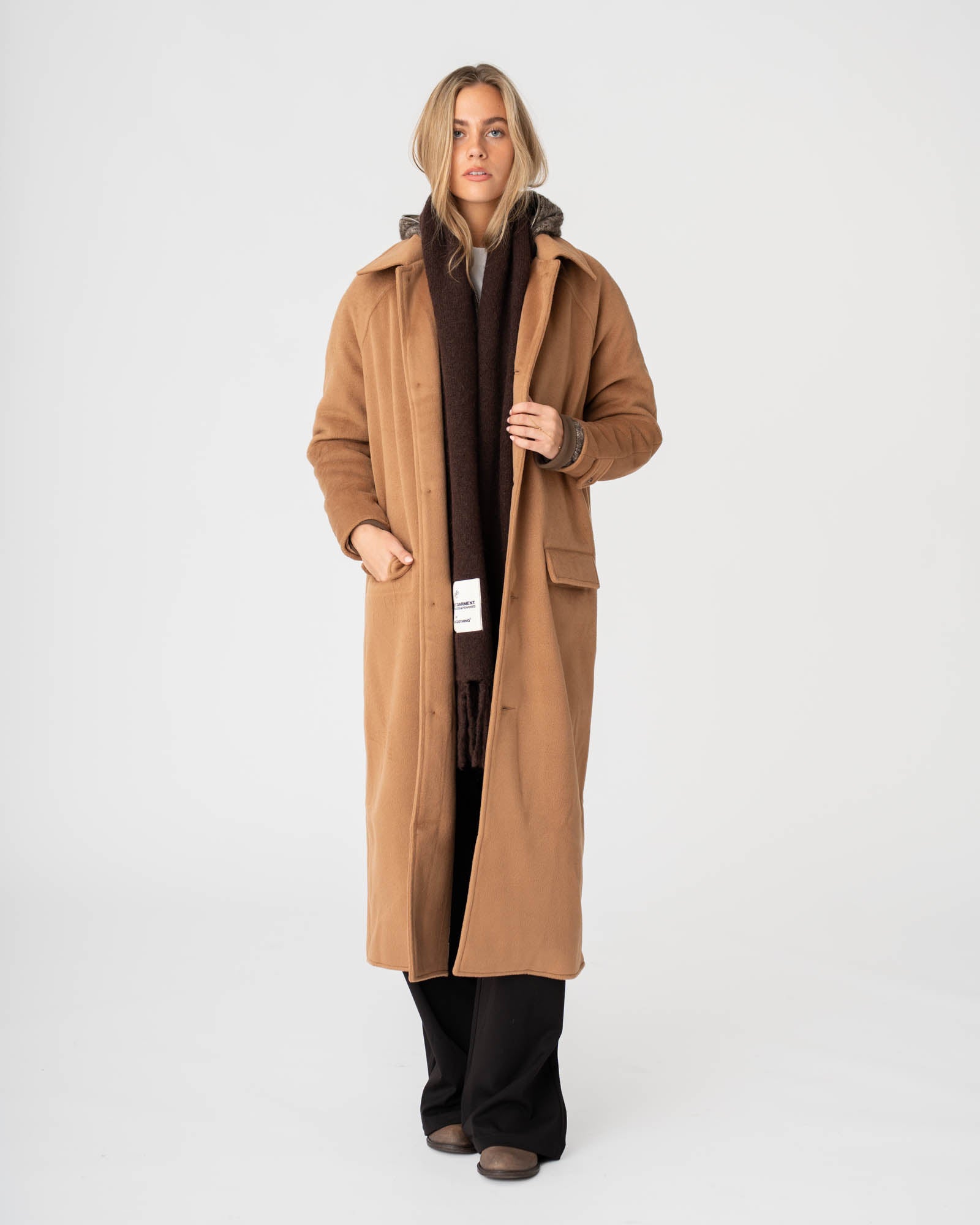 Raglan Coat Camel