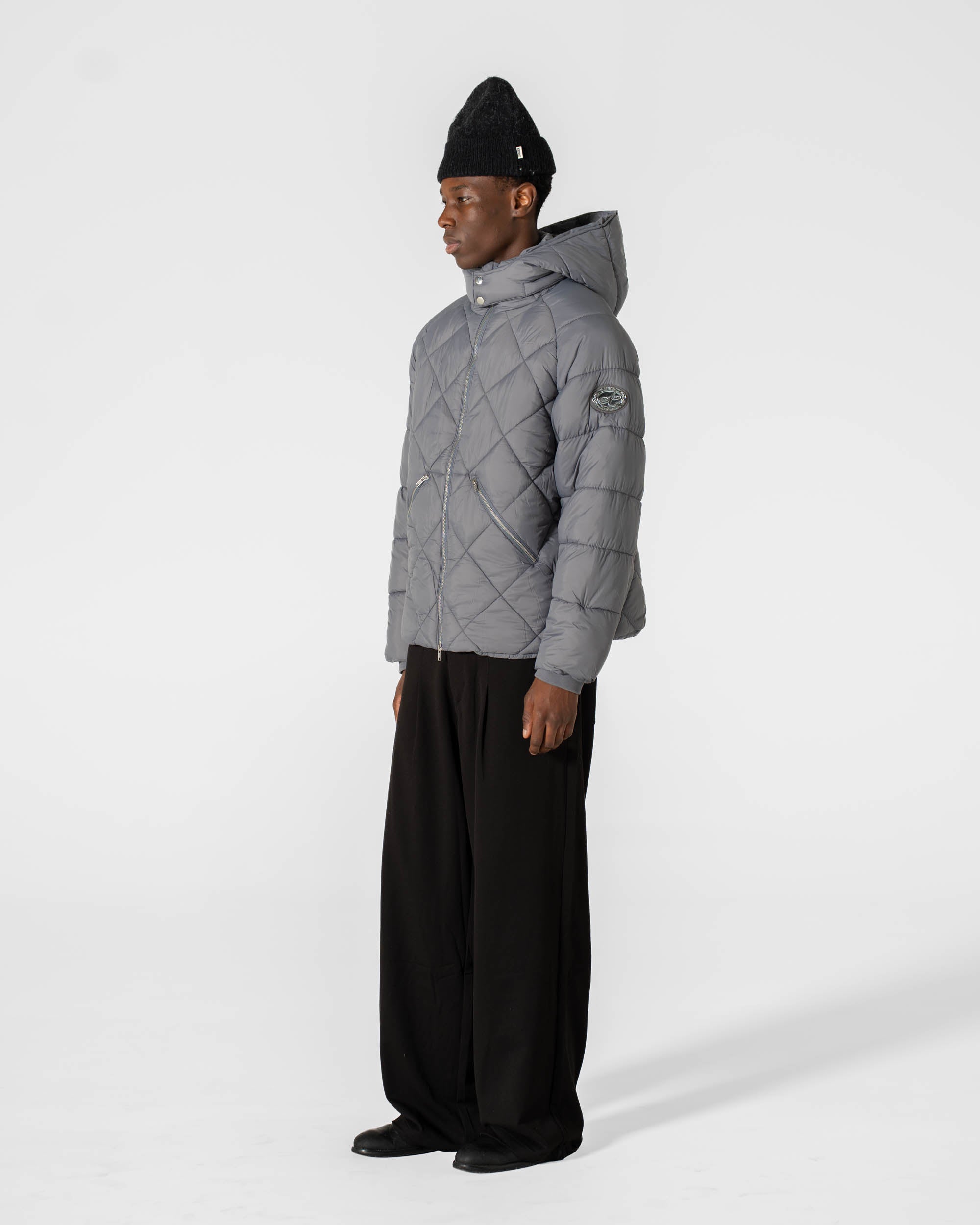 PUFFER JACKET GREY