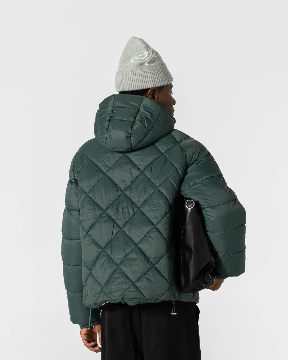 PUFFER JACKET ARMY GREEN