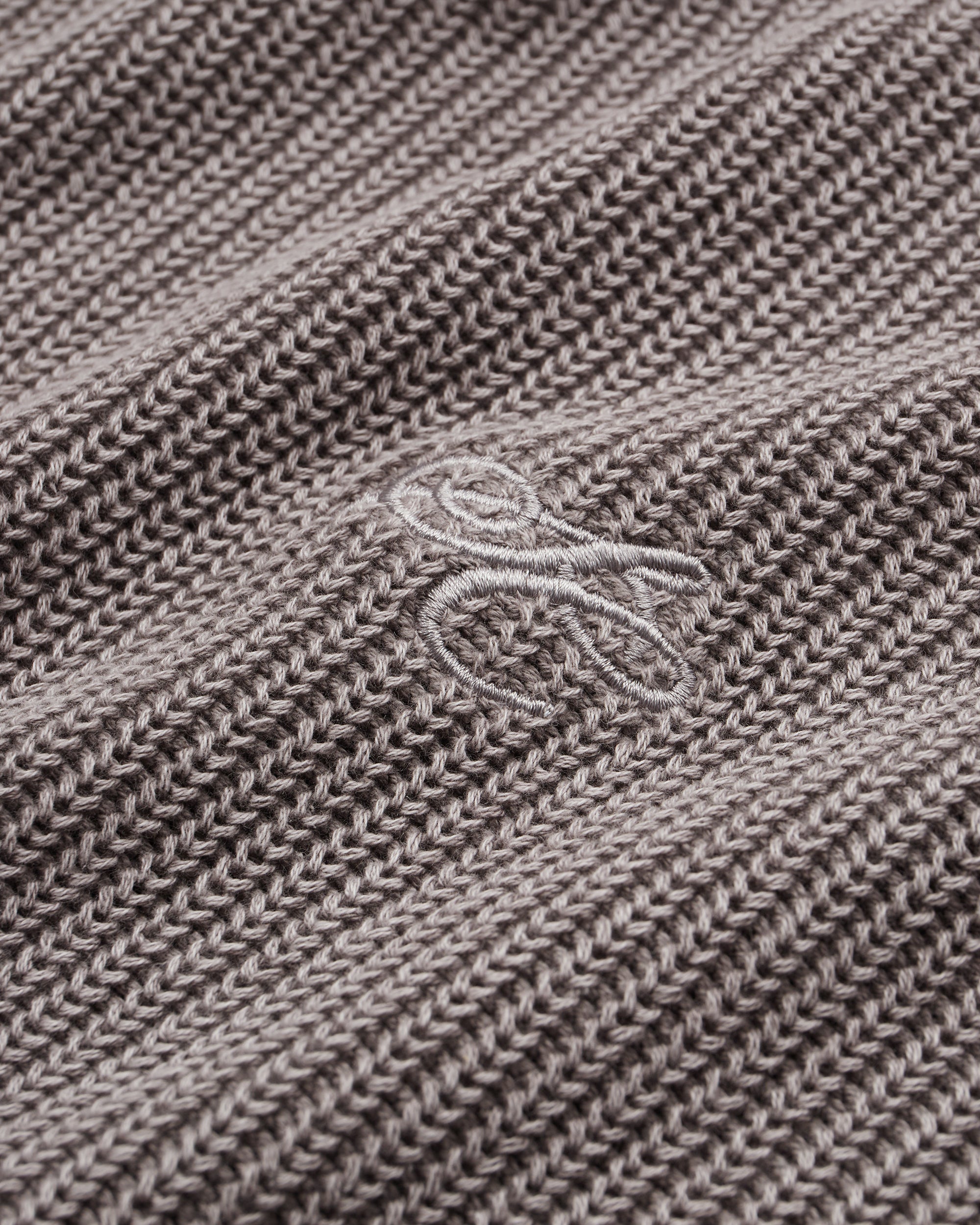 Knit Sweater Washed Grey