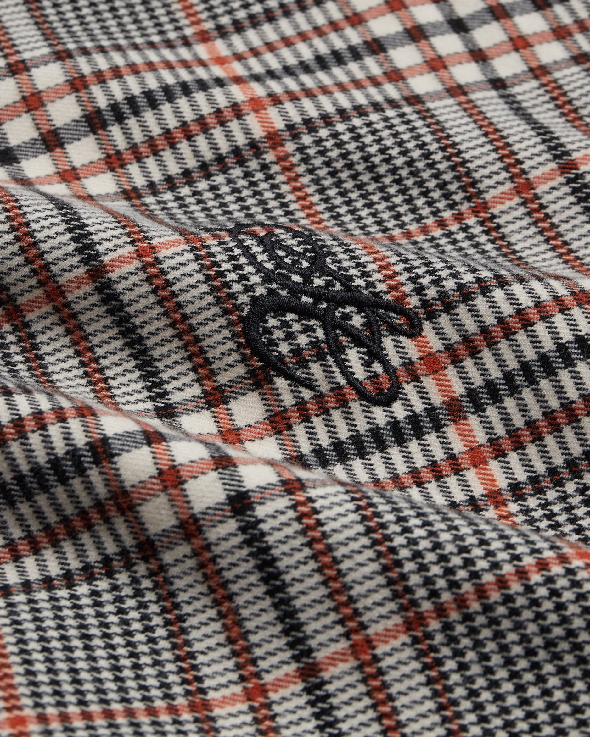 Checked Flannel shirt Sandstone
